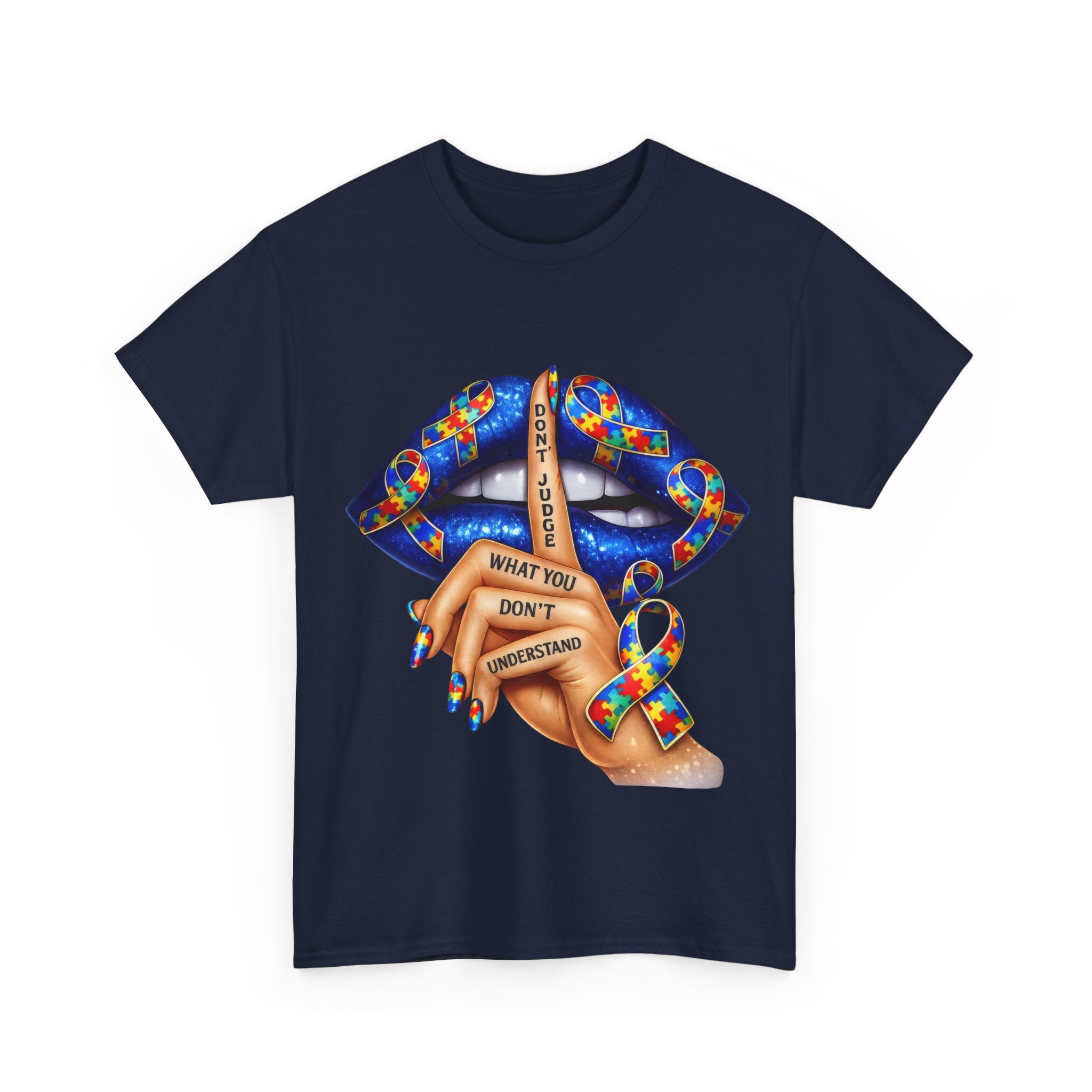 Autism Tee Shirt - Don't Judge What You Don't Understand - Funny ADHD Neurodiverse T Shirt - UK - NEW