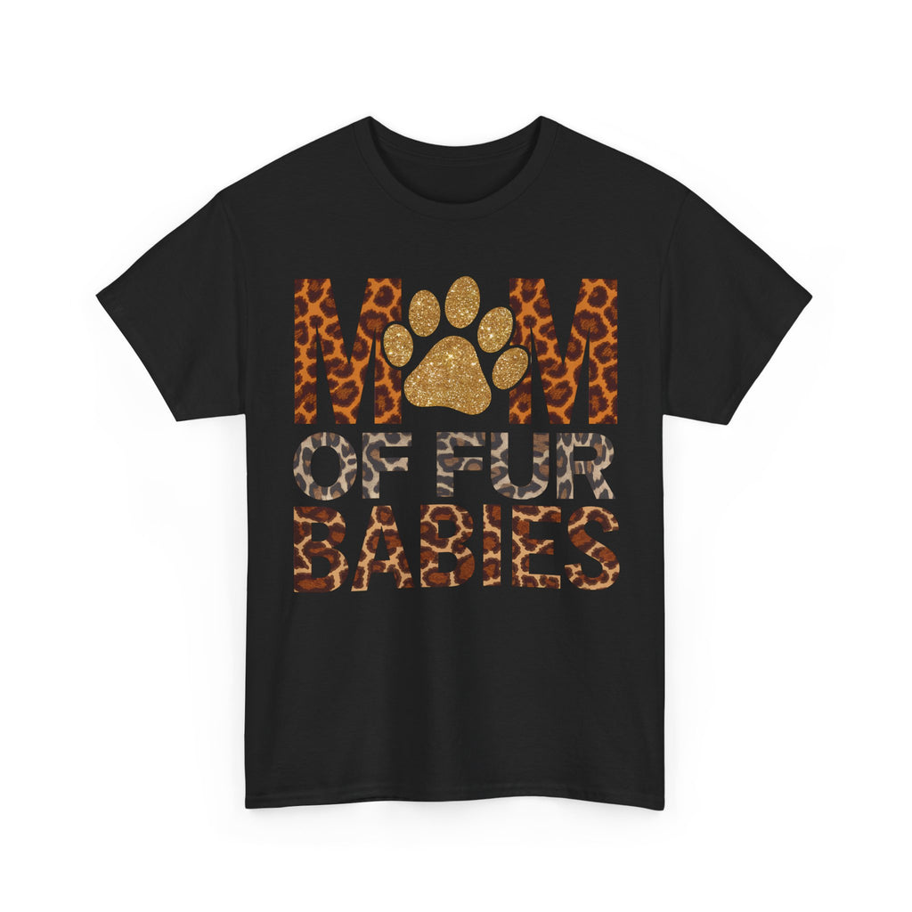 Mum Of Fur Babies Tee Shirt - Dog Lover T-Shirt - Funny Gift For Owner Of Dogs NEW