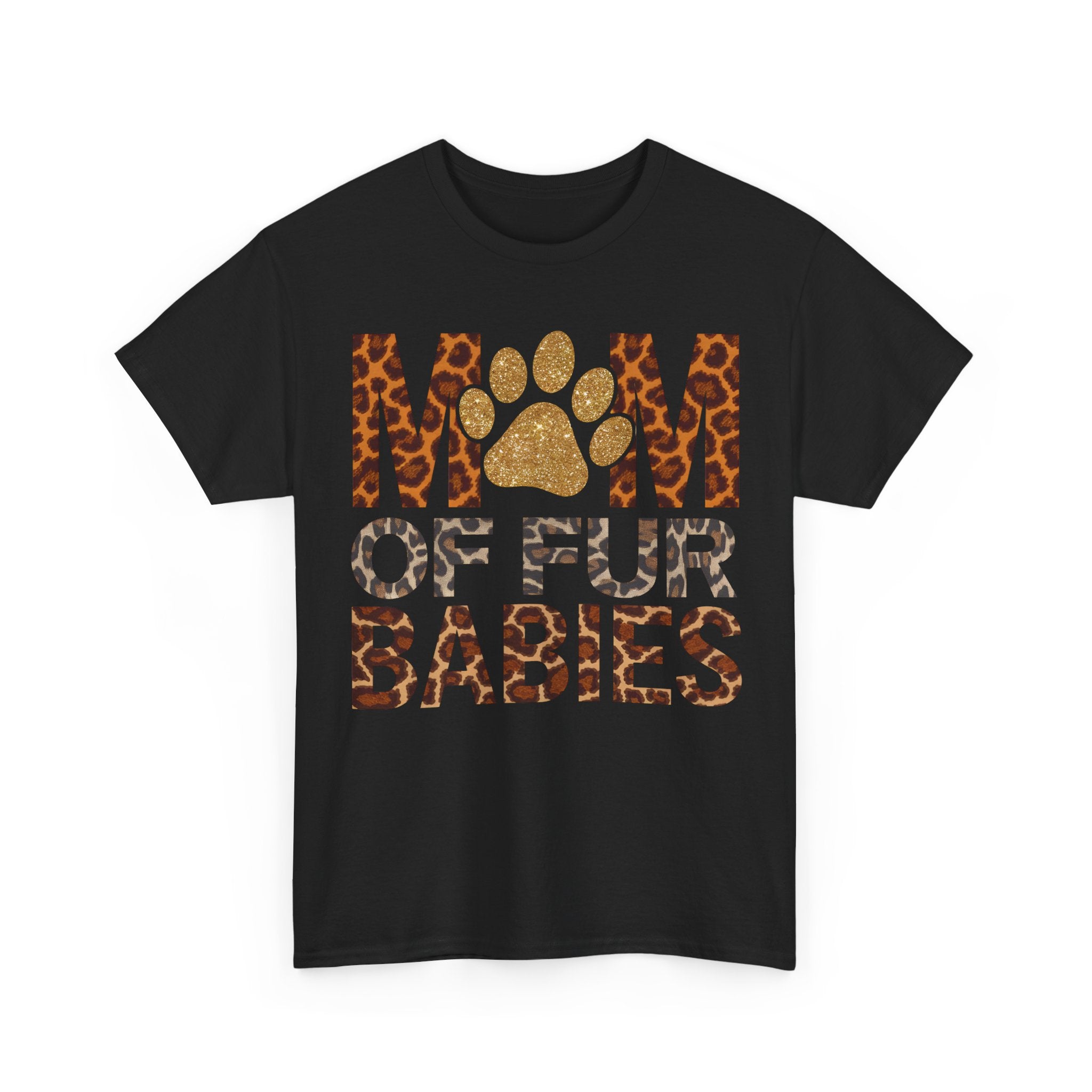 Mum Of Fur Babies Tee Shirt - Dog Lover T-Shirt - Funny Gift For Owner Of Dogs NEW