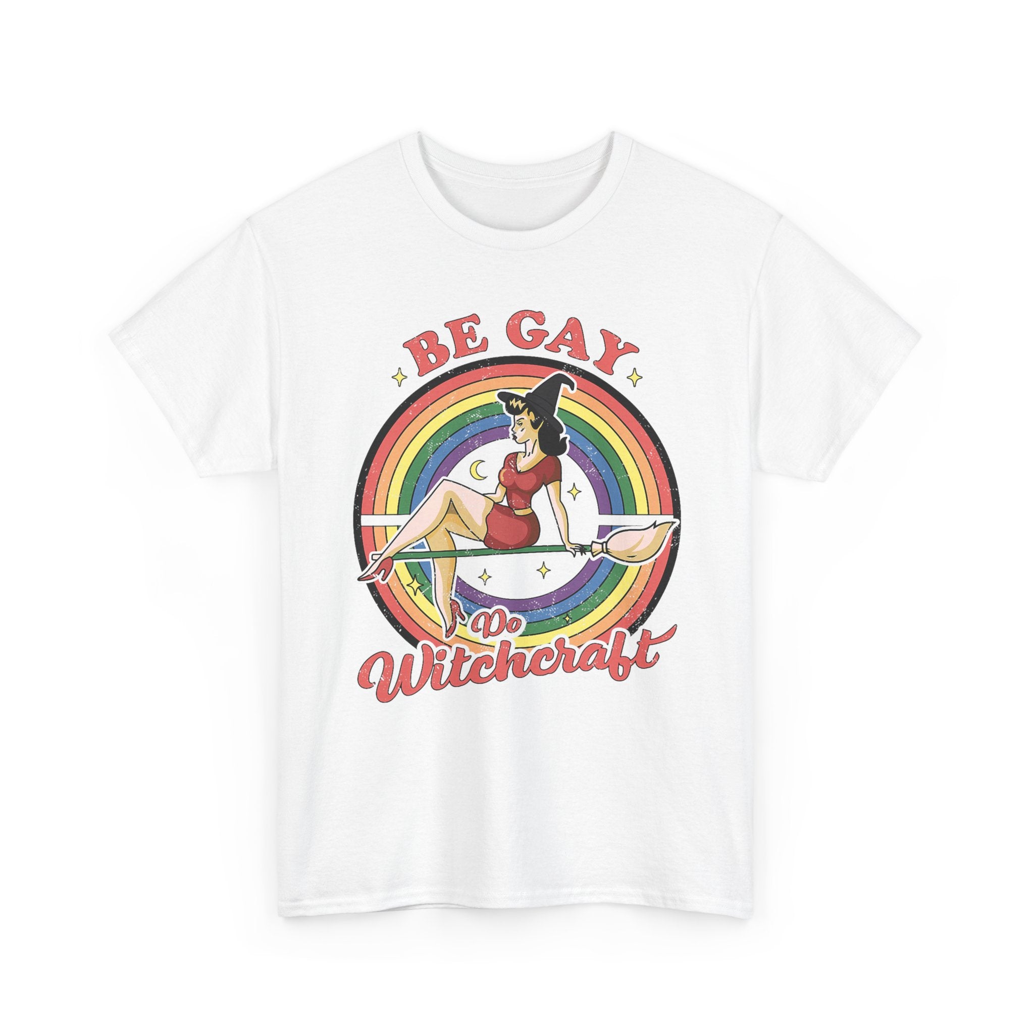 Funny Witch T-Shirt - Be Gay Do Witchcraft - Gift For Witches - Wicken Tee Shirt - NEW