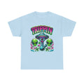 Trippin' Alien Mushroom Tee - Funny Psychedelic T-Sirt Gift