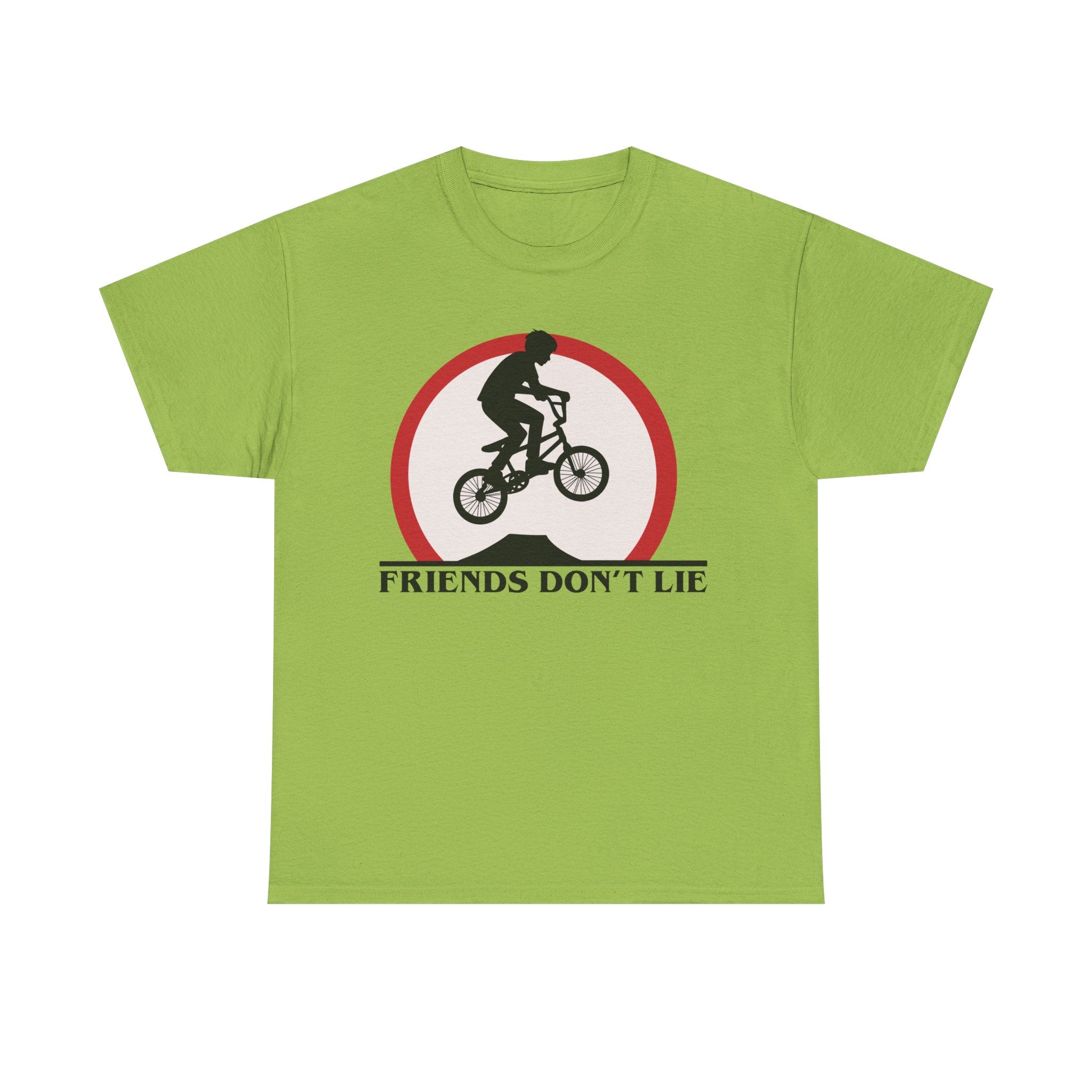T‑Shirt - Friends Don't Lie - Stranger Things - BMX Rider Graphic Tee