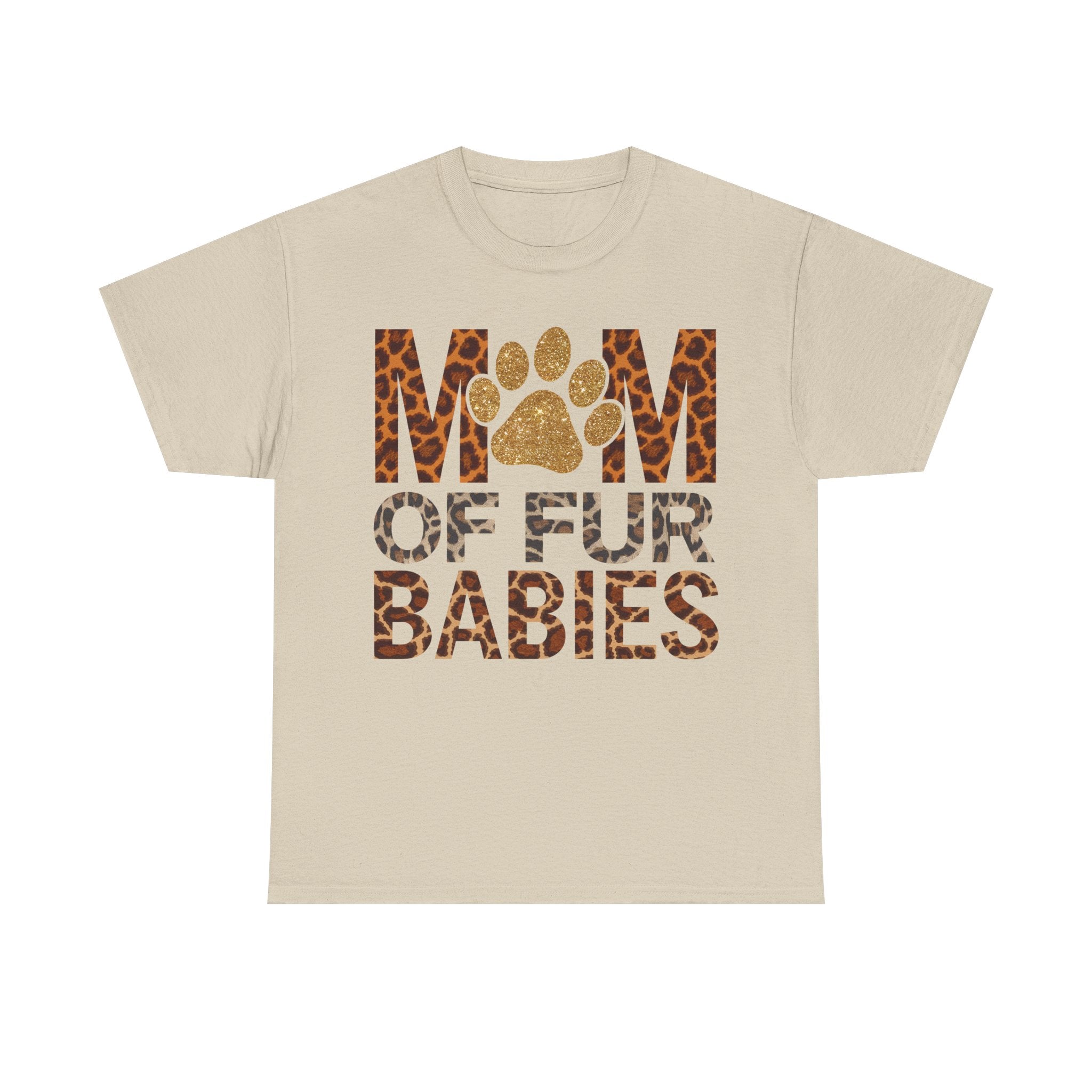 Mum Of Fur Babies Tee Shirt - Dog Lover T-Shirt - Funny Gift For Owner Of Dogs NEW