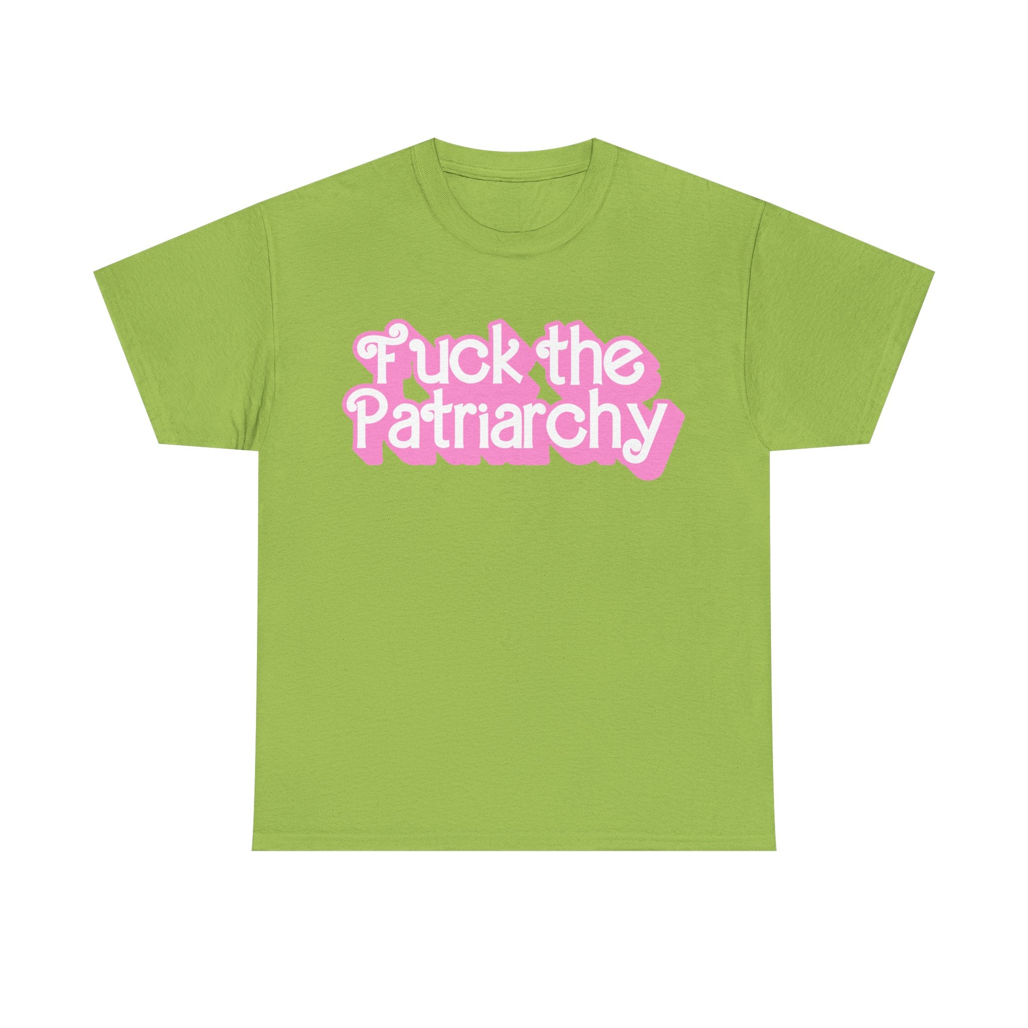 Funny T-Shirt - Fck The Patriachy Tee Shirt - Gift For Feminist - Anti Patriachy Feminism NEW