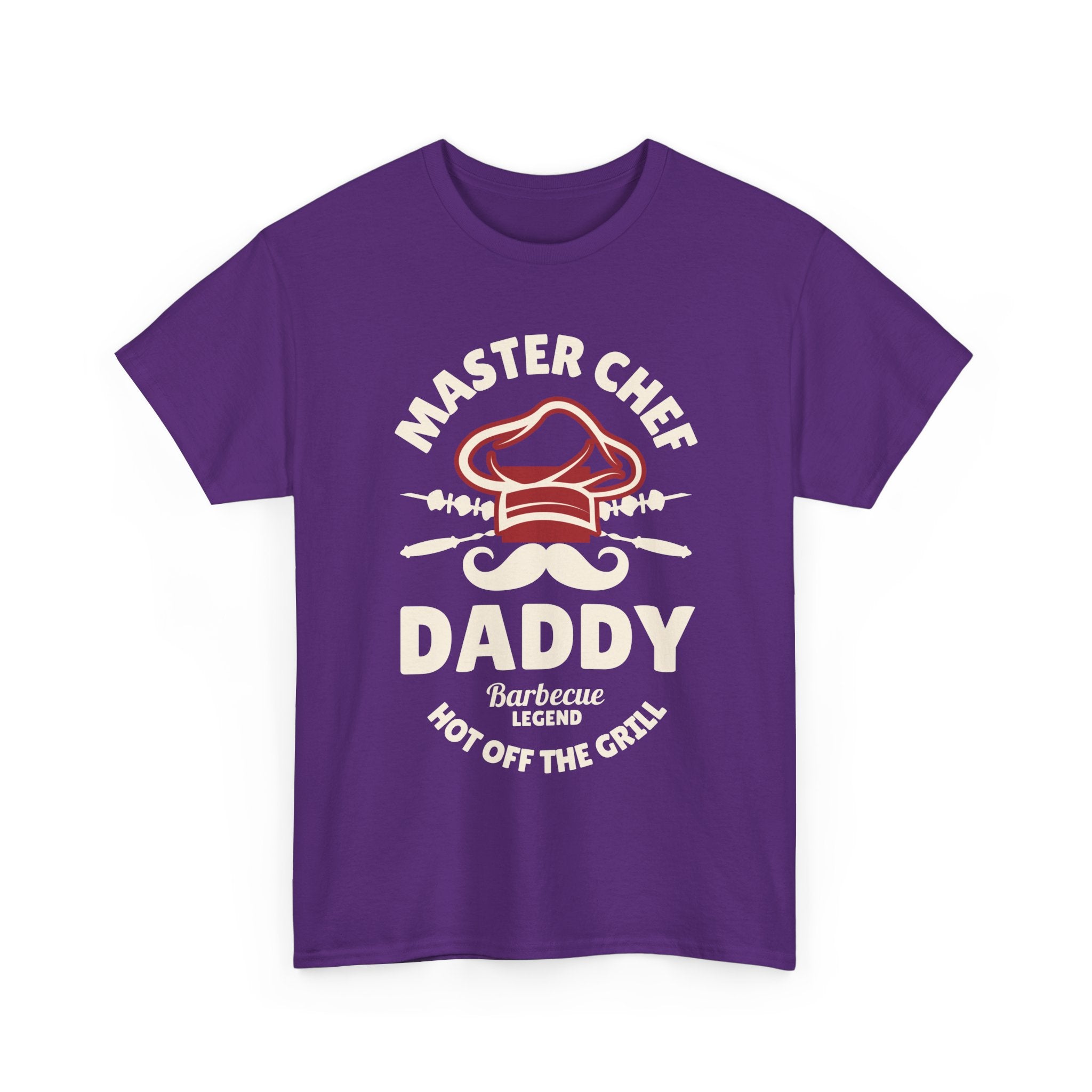 Master Chef Daddy T-Shirt - Funny Dad BBQ Tee Shirt - Fathers Day Dads Birthday Funny Gift NEW