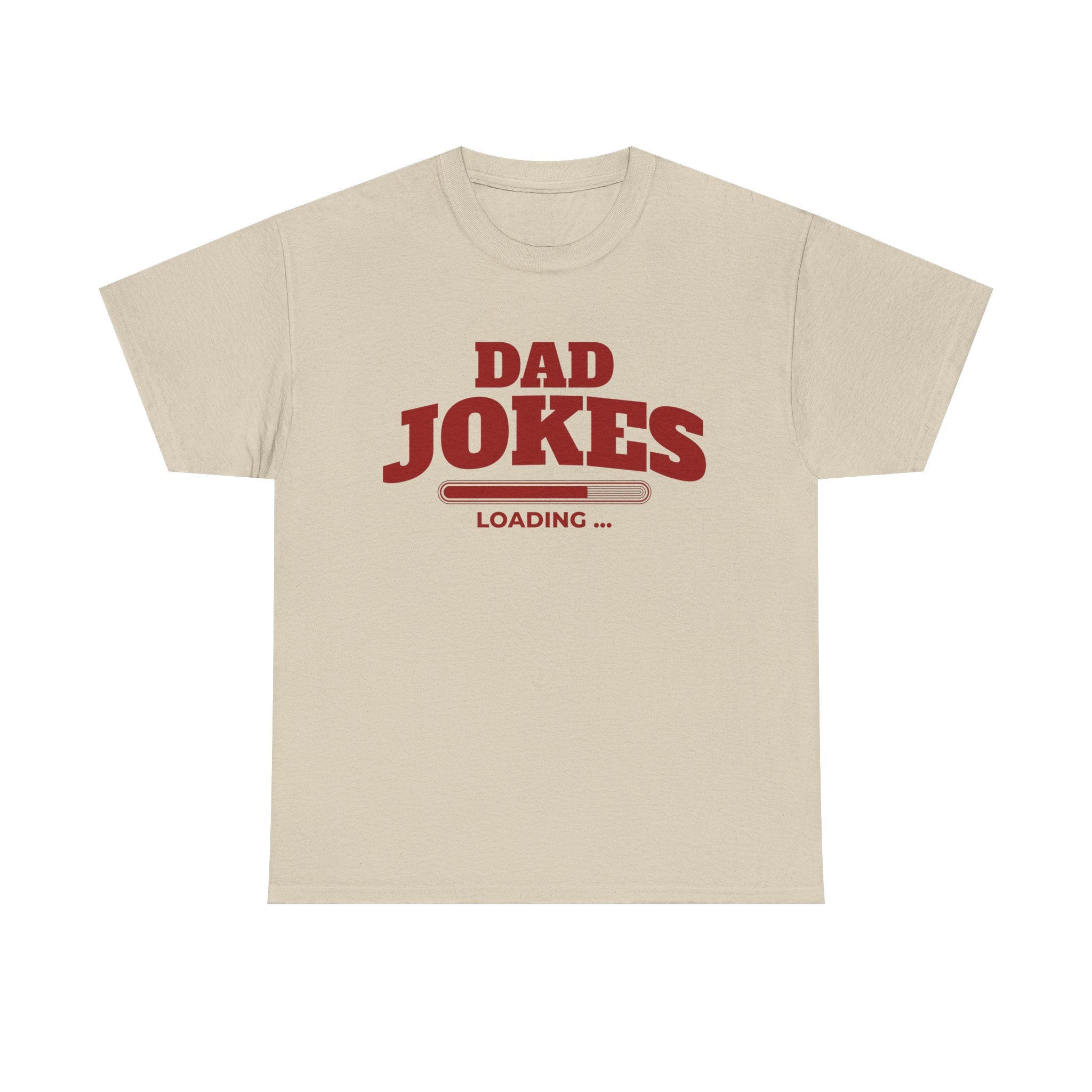 Funny T-Shirt - Dad Jokes Loading - Tee Shirt Gift For Father Dad NEW