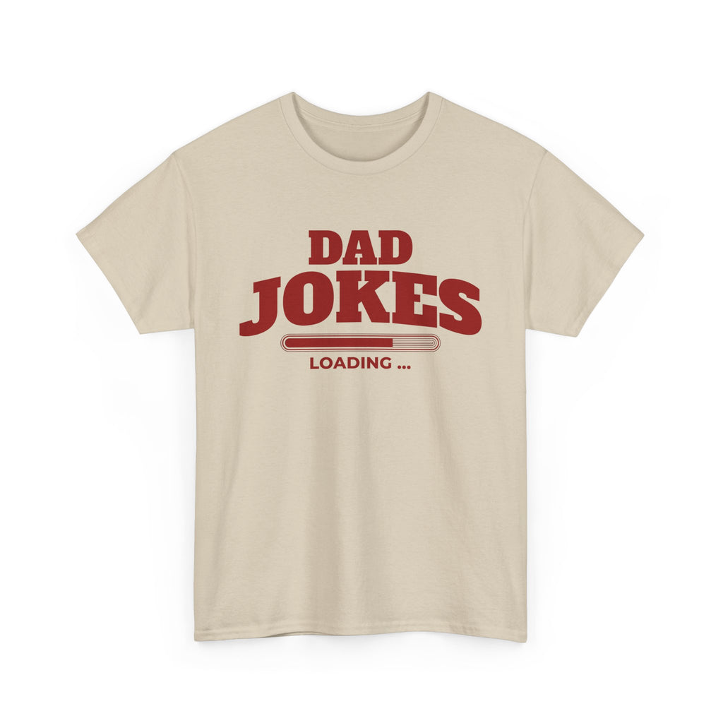 Funny T-Shirt - Dad Jokes Loading - Tee Shirt Gift For Father Dad NEW