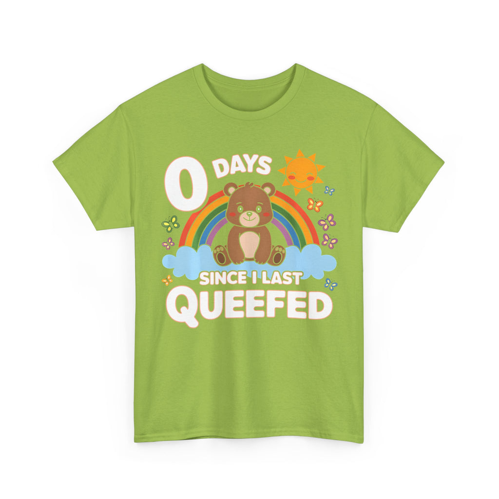 Funny Gift T-Shirt - Queef Countdown Tee - Offensive Adult Rude Hen Bachelorette Shirt