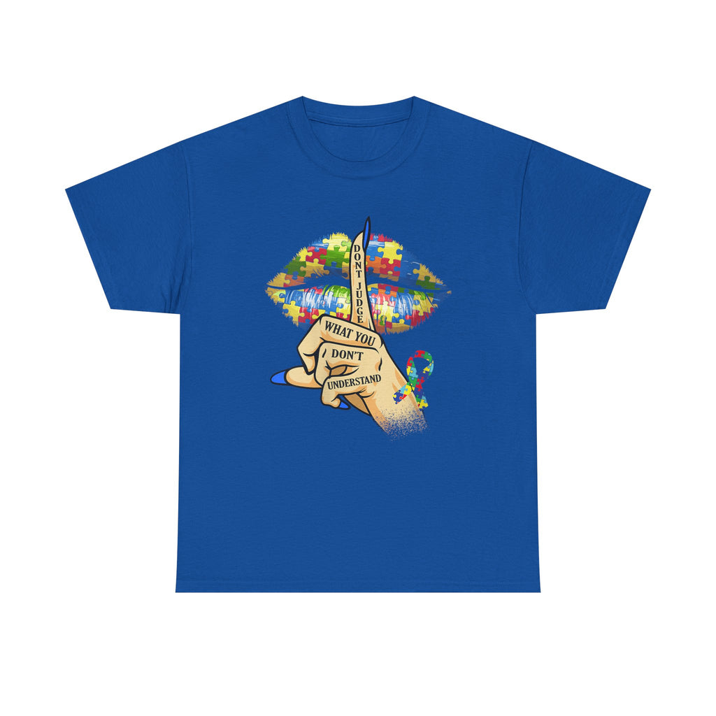 Autism Awareness Tee Shirt - What You Don't Understand - Autistic Puzzle Design T-Shirt