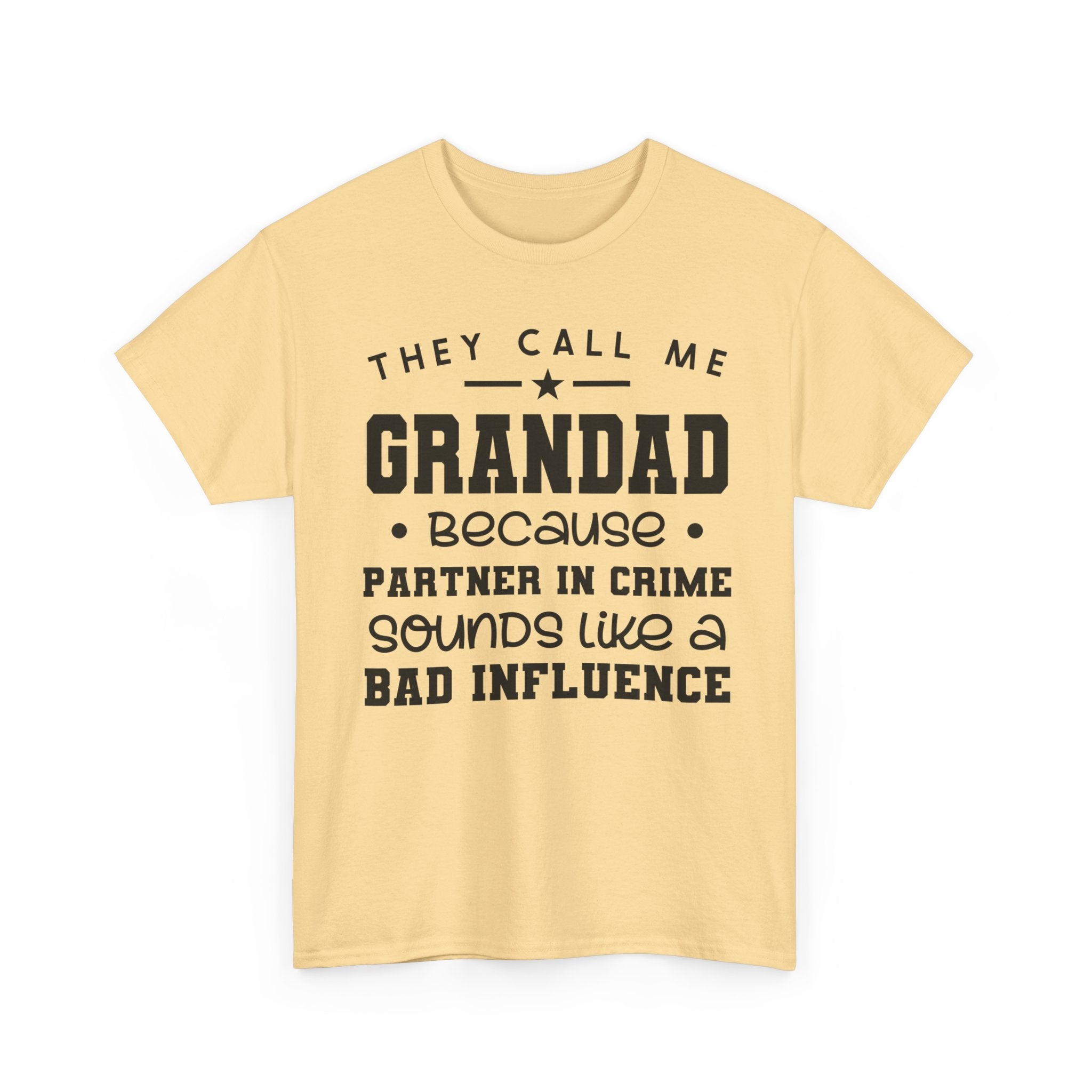 They Call Me Grandad Tee Shirt - T-Shirt For Grandfather - Funny Gift For Grandpa Grandad NEW