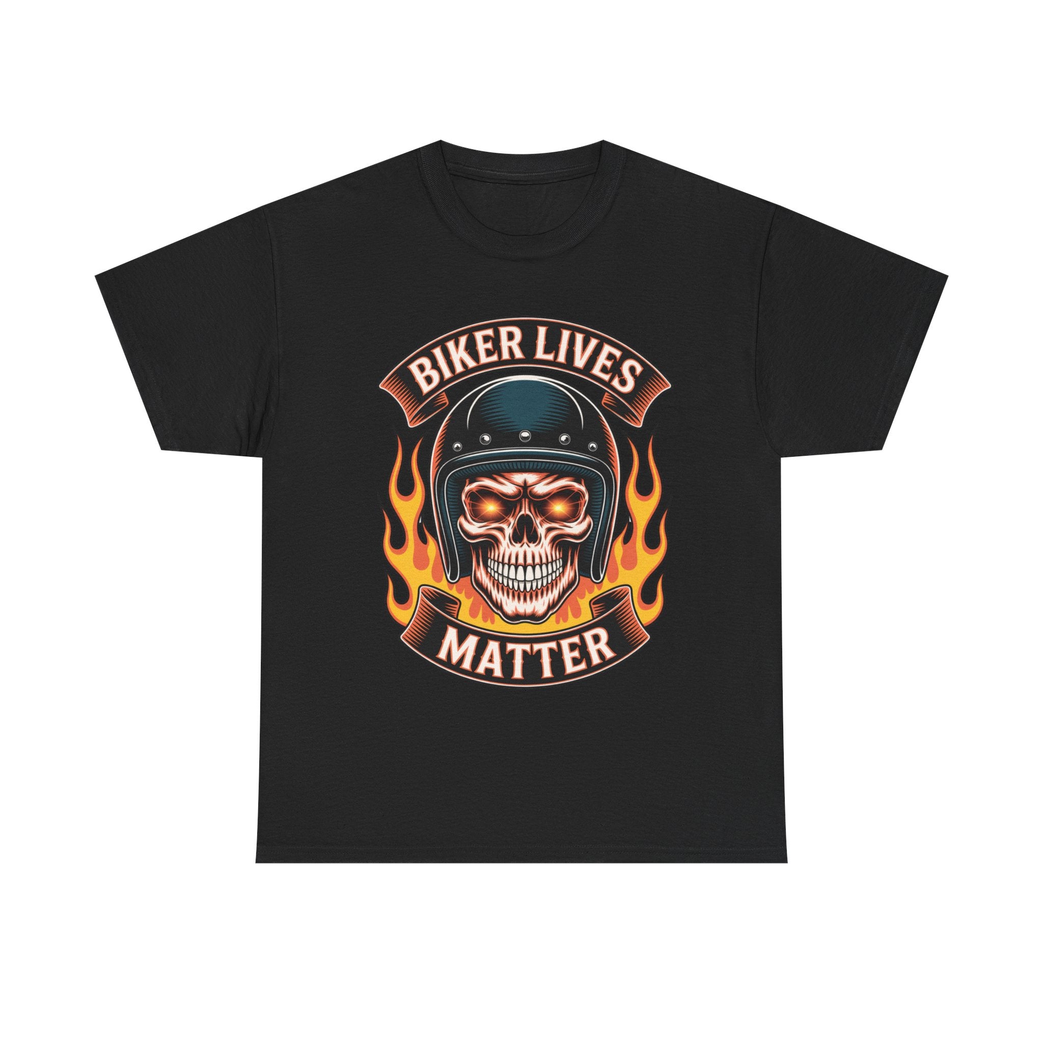 Biker Lives Matter T-Shirt - Tee Shirt For Bikers - Clothing Gift For Motorcycle Enthusiasts