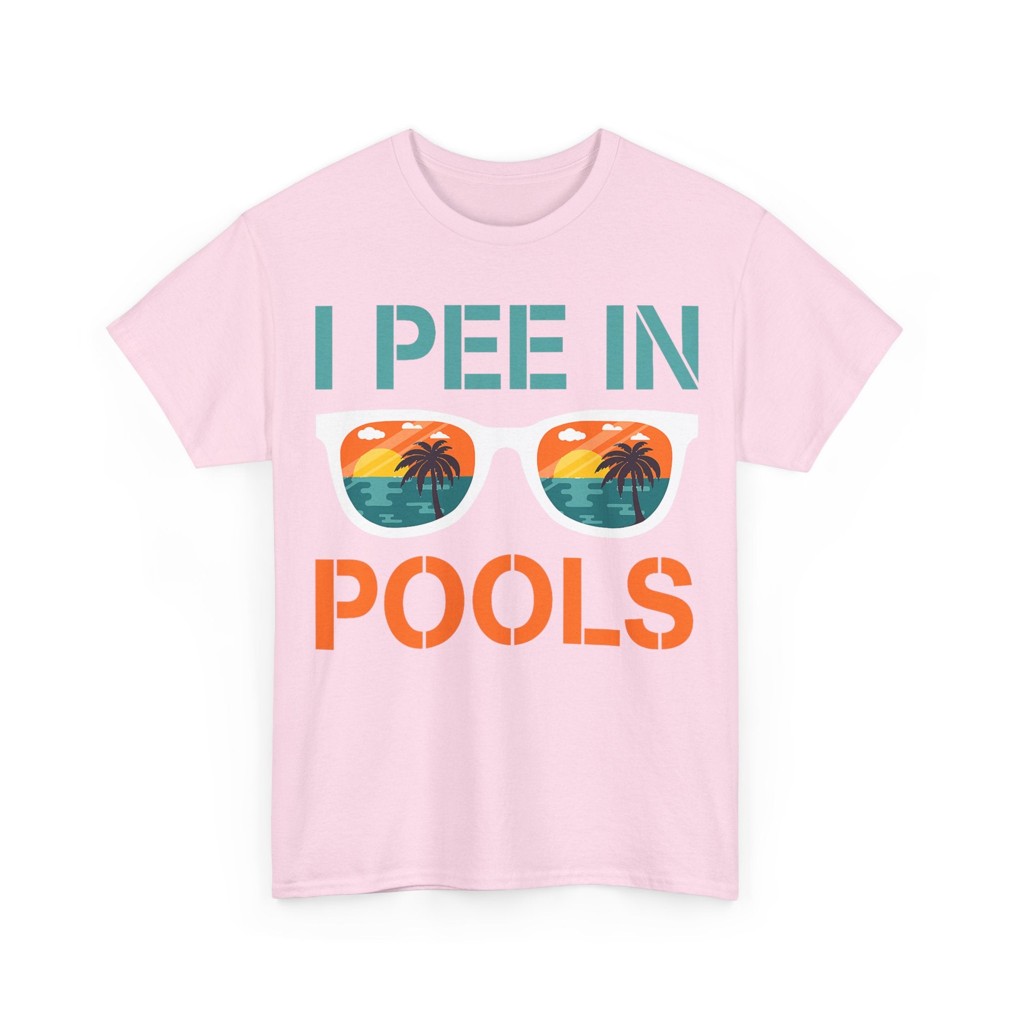 I Pee in Pools Funny Vacation Tee Shirt - Rude Offensive Gift T-Shirt For Holiday
