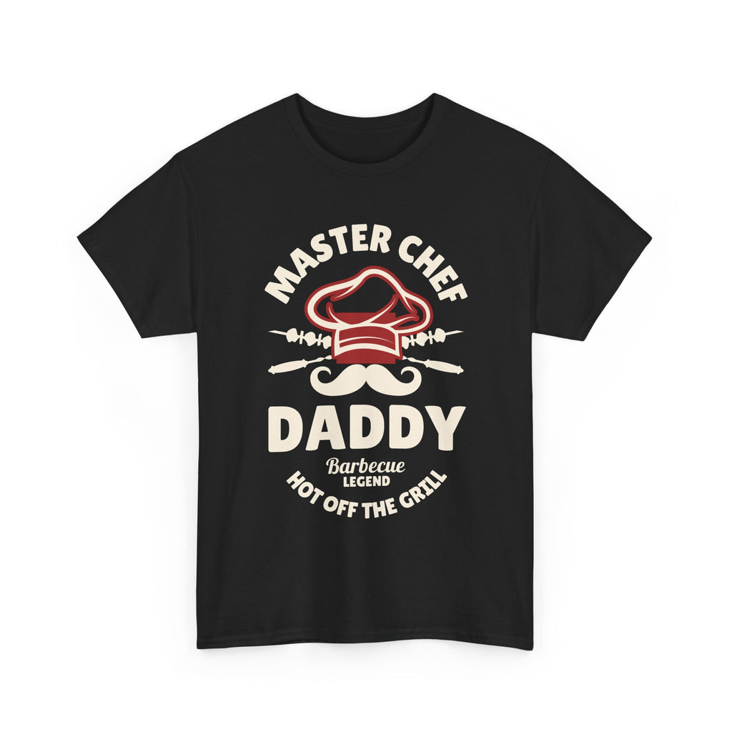 Master Chef Daddy T-Shirt - Funny Dad BBQ Tee Shirt - Fathers Day Dads Birthday Funny Gift NEW