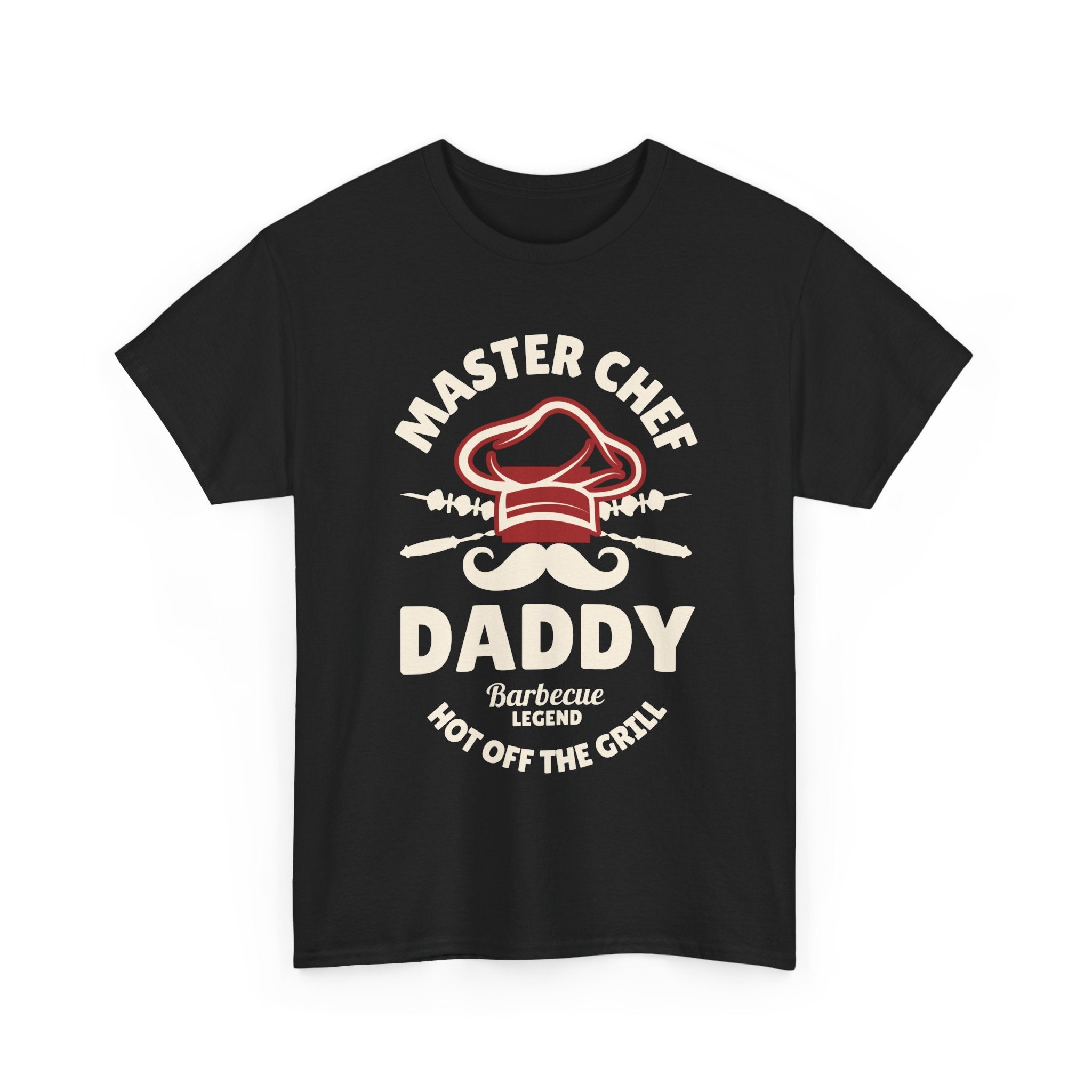 Master Chef Daddy T-Shirt - Funny Dad BBQ Tee Shirt - Fathers Day Dads Birthday Funny Gift NEW