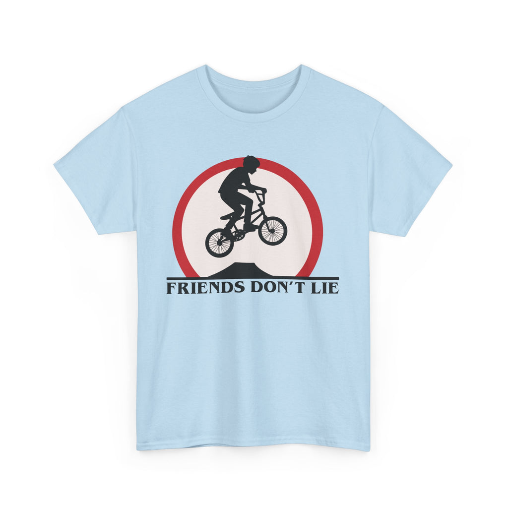 T‑Shirt - Friends Don't Lie - Stranger Things - BMX Rider Graphic Tee