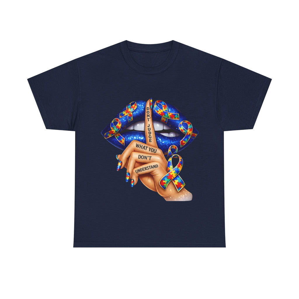 Autism Tee Shirt - Don't Judge What You Don't Understand - Funny ADHD Neurodiverse T Shirt - UK - NEW