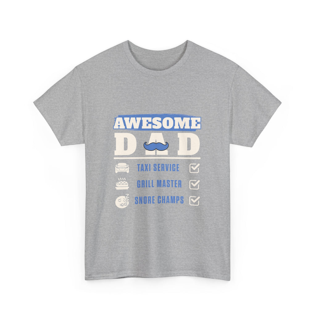 Funny T-Shirt - Awesome Dad Tee Shirt - Gift For Fathers Day Birthday - NEW
