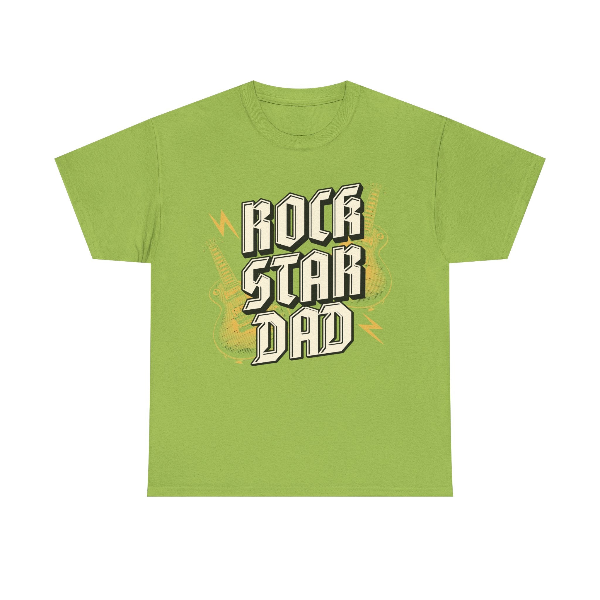Rock Star Dad T-Shirt - Fathers Day Dads Birthday Gift Tee Shirt - NEW