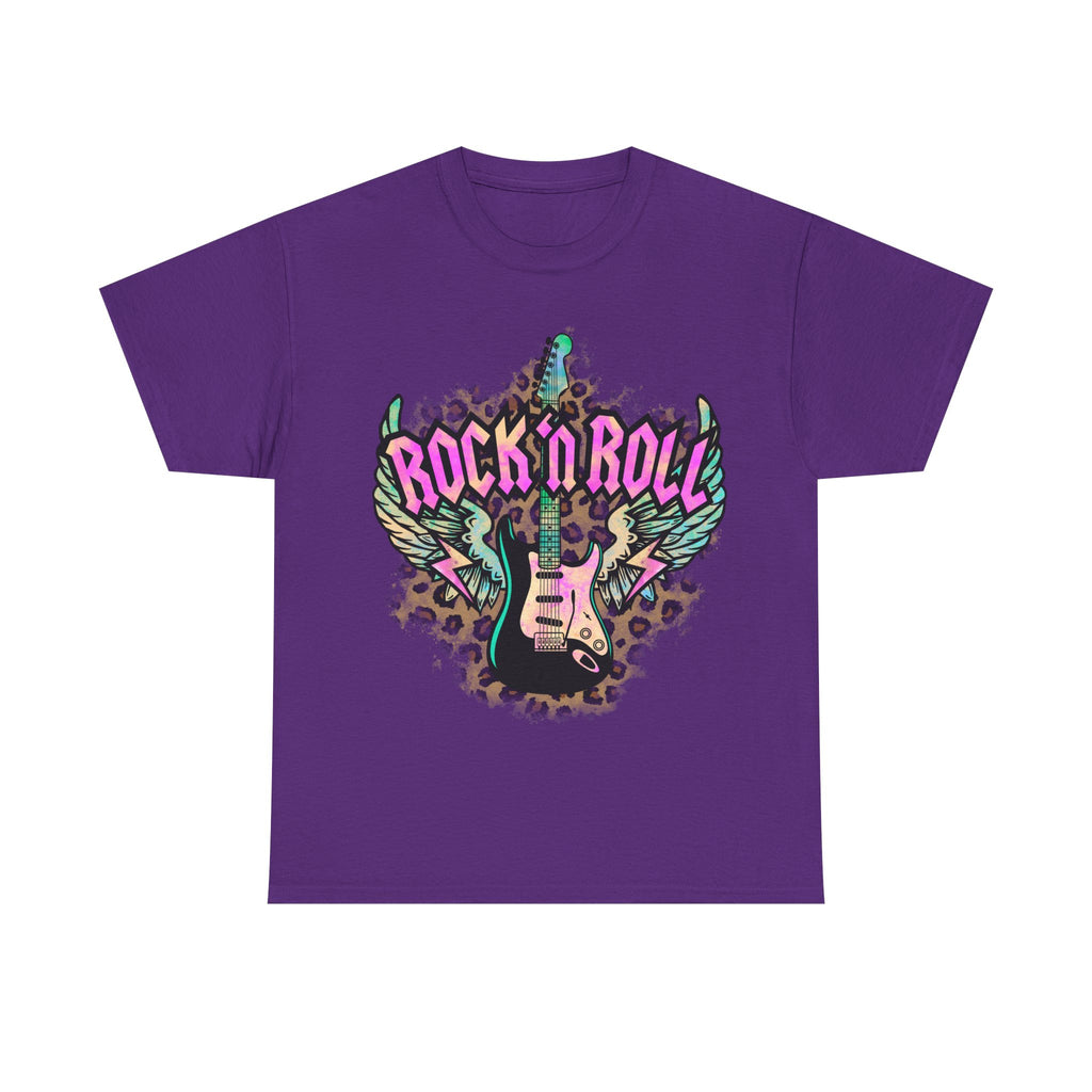 Rock n Roll Guitar T Shirt - Gift Tee Shirt For Guitarist Or Rock Fan