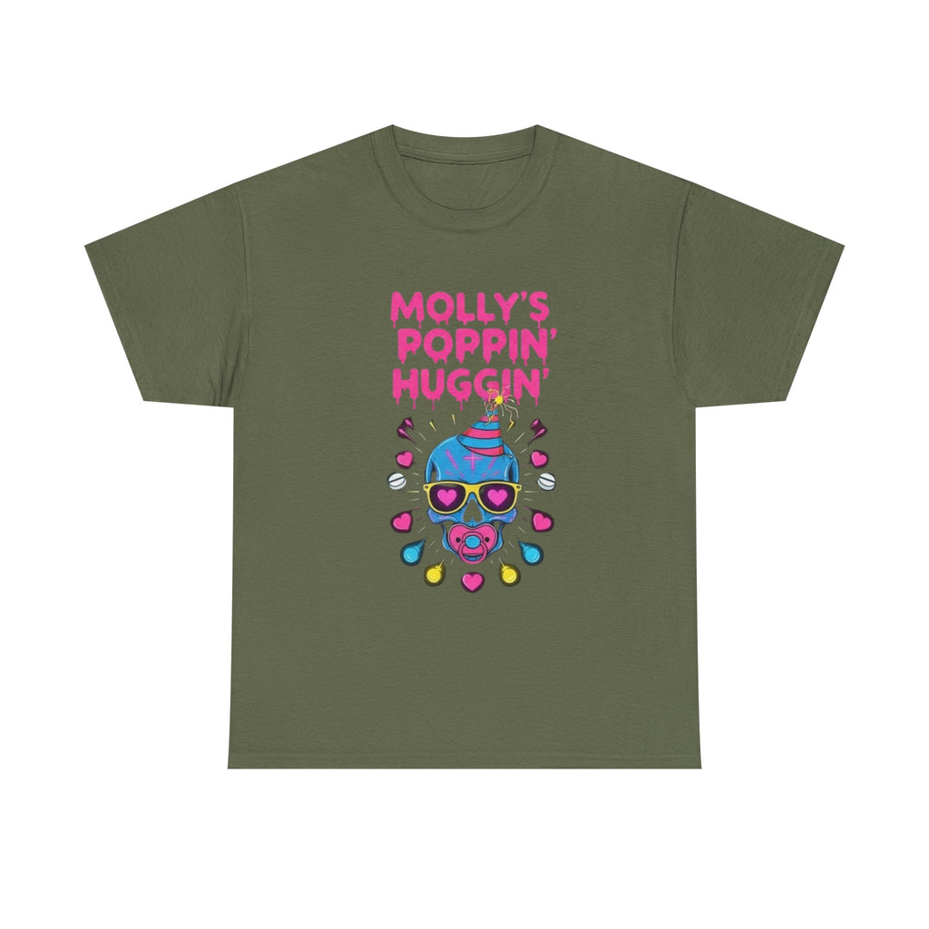 T-Shirt - Mollys Poppin Huggin - Funny Molly Tee Shirt Gift