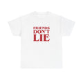 Friends Don't Lie T‑Shirt - Stranger Things Inspired Retro Quote Tee Shirt Gift NEW