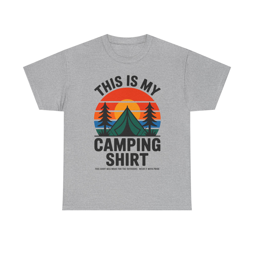 This Is My Camping Shirt - Funny Vanlife T Shirt Gift For Campers -  Tee Gift For Vanlifers