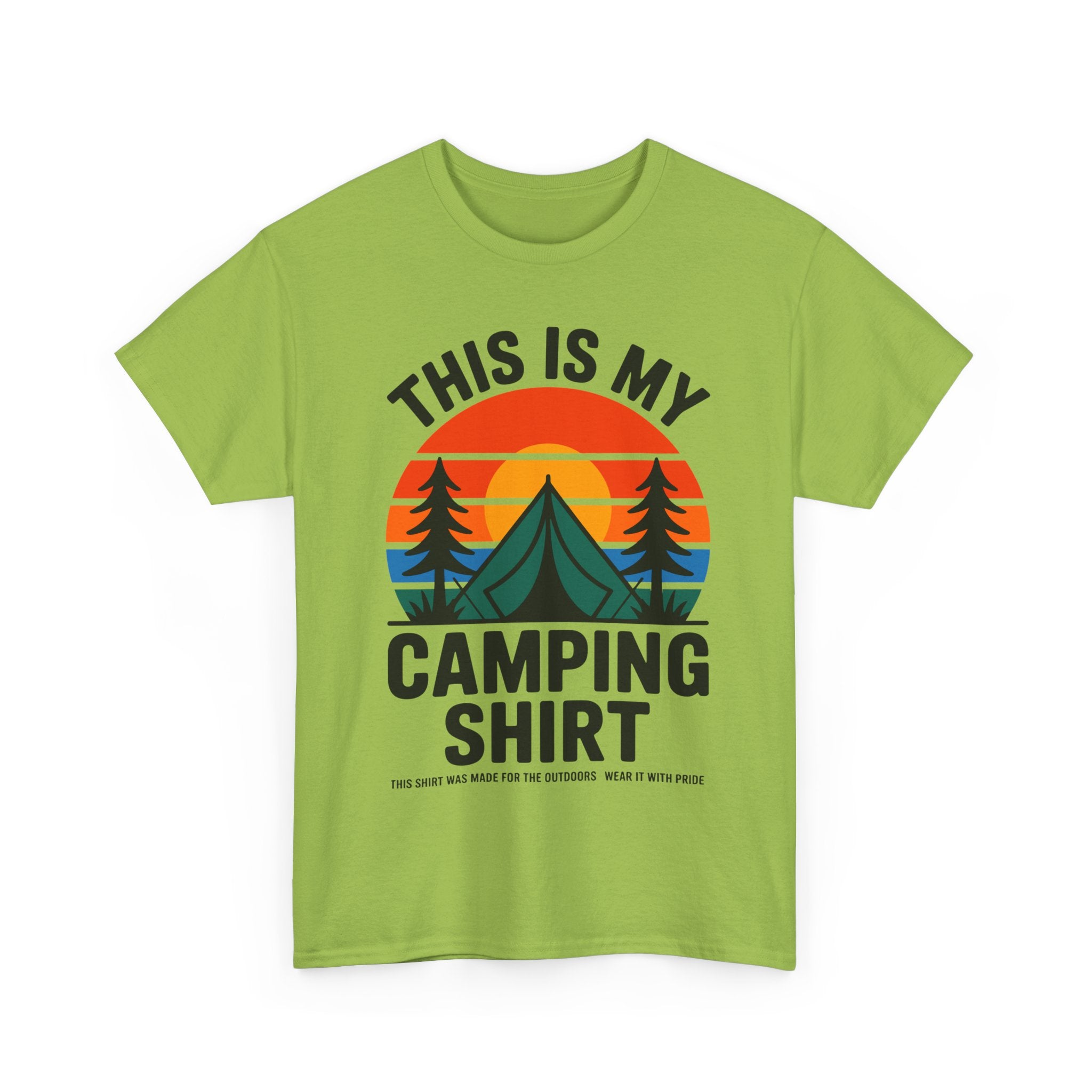 This Is My Camping Shirt - Funny Vanlife T Shirt Gift For Campers -  Tee Gift For Vanlifers