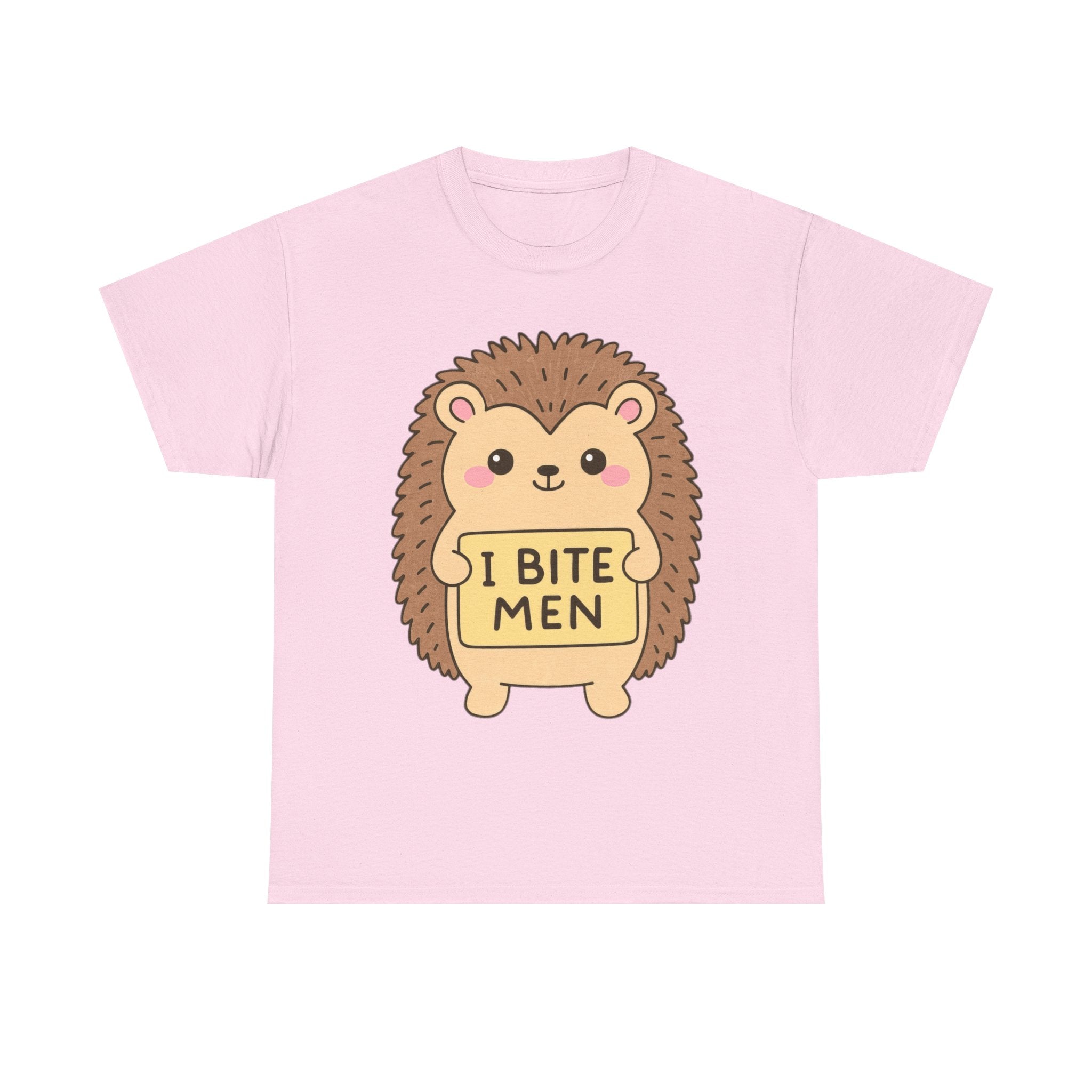 Funny Feminism T-Shirt - I Bite Men - Tee Shirt For Feminist - Anti Patriachy Gift NEW