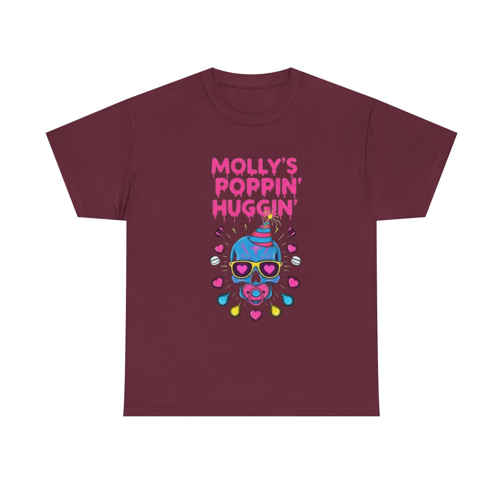 T-Shirt - Mollys Poppin Huggin - Funny Molly Tee Shirt Gift