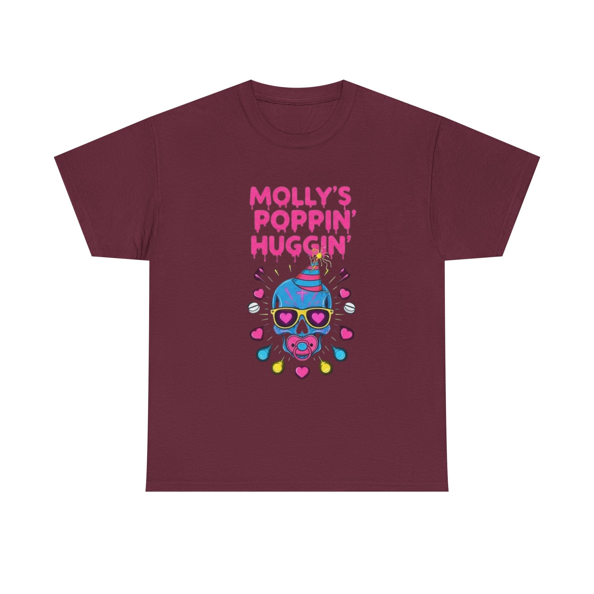 T-Shirt - Mollys Poppin Huggin - Funny Molly Tee Shirt Gift