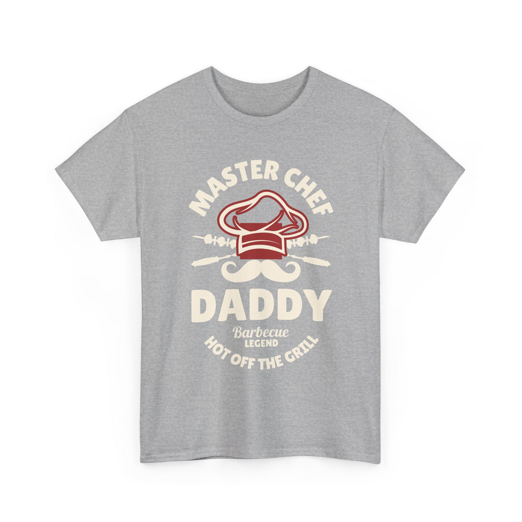 Master Chef Daddy T-Shirt - Funny Dad BBQ Tee Shirt - Fathers Day Dads Birthday Funny Gift NEW