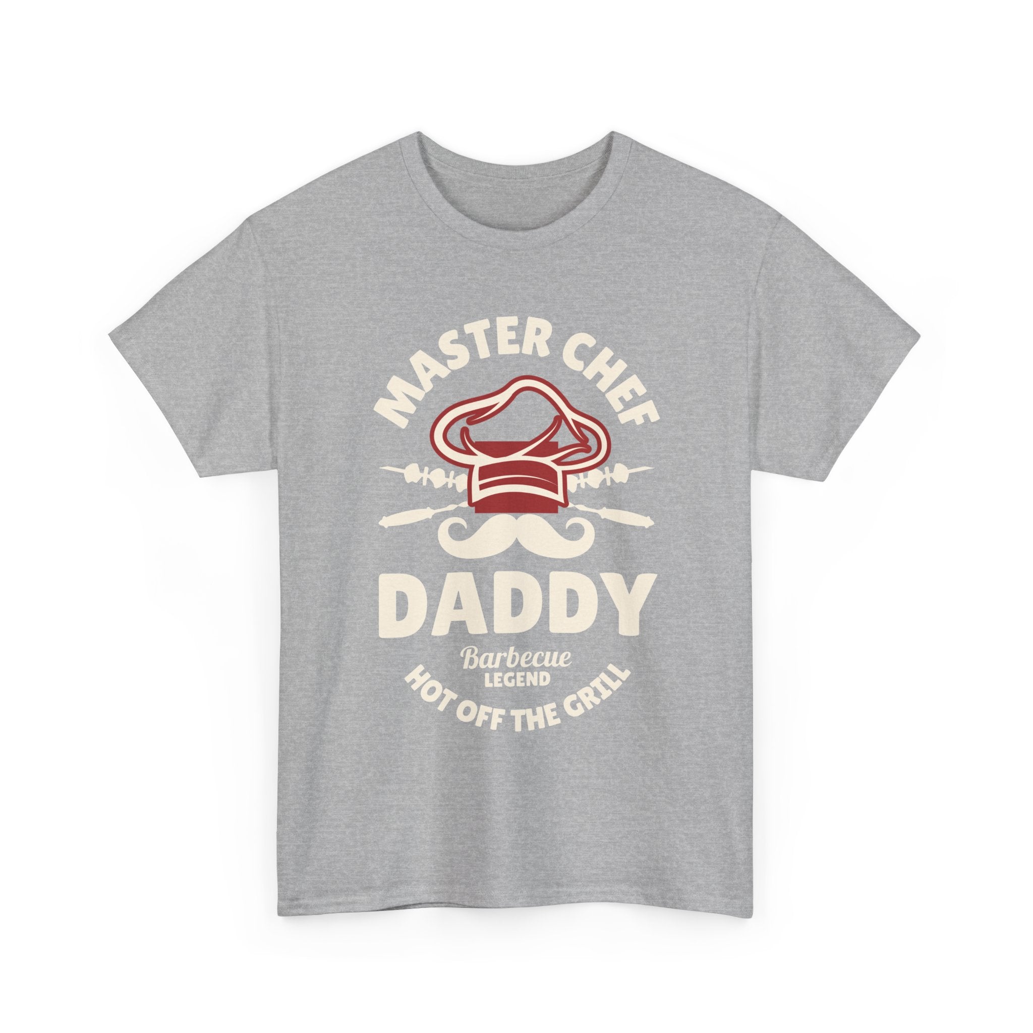 Master Chef Daddy T-Shirt - Funny Dad BBQ Tee Shirt - Fathers Day Dads Birthday Funny Gift NEW