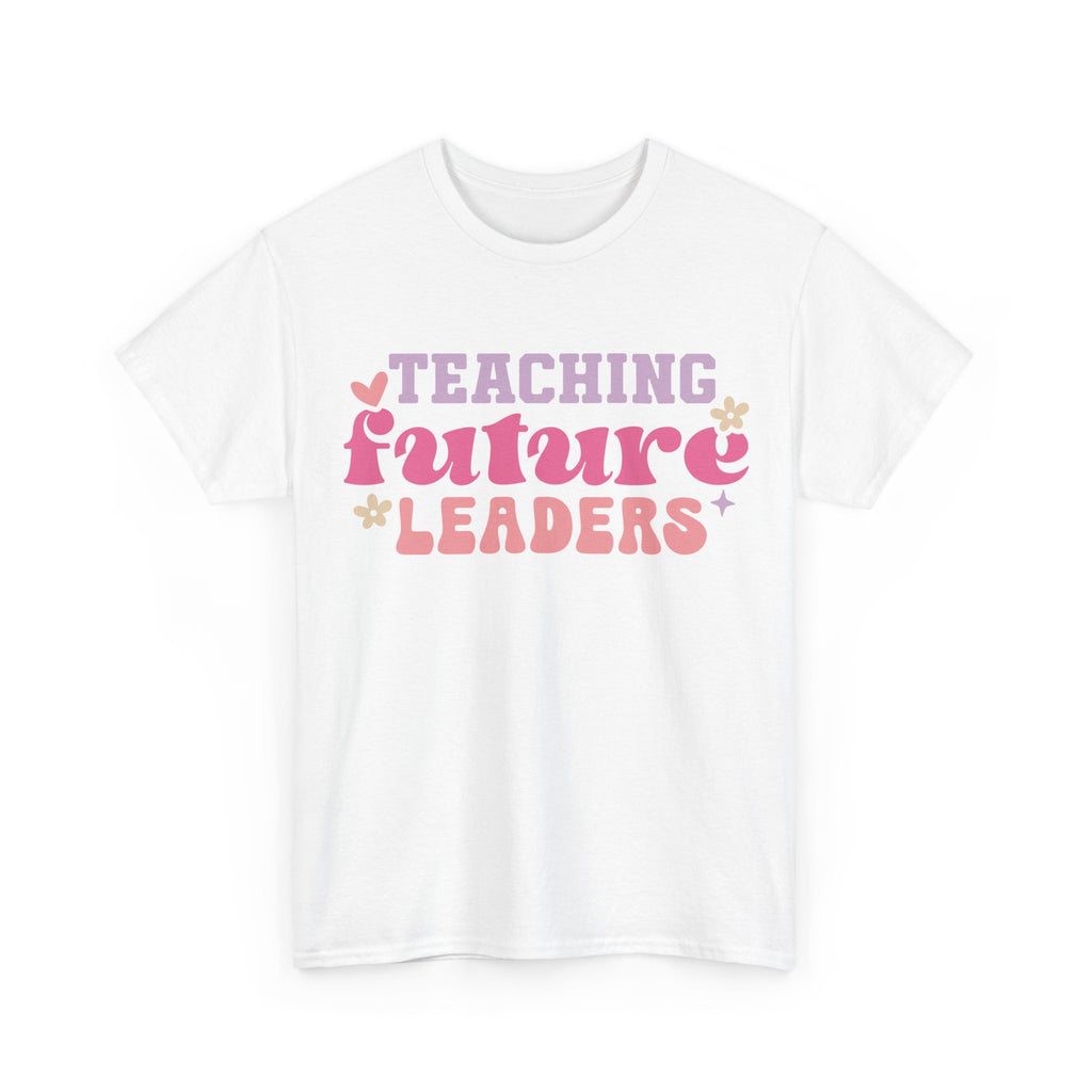 T-Shirt - Teaching Future Leaders - Tee Shirt Gift For Teachers Primary and Secondary - NEW