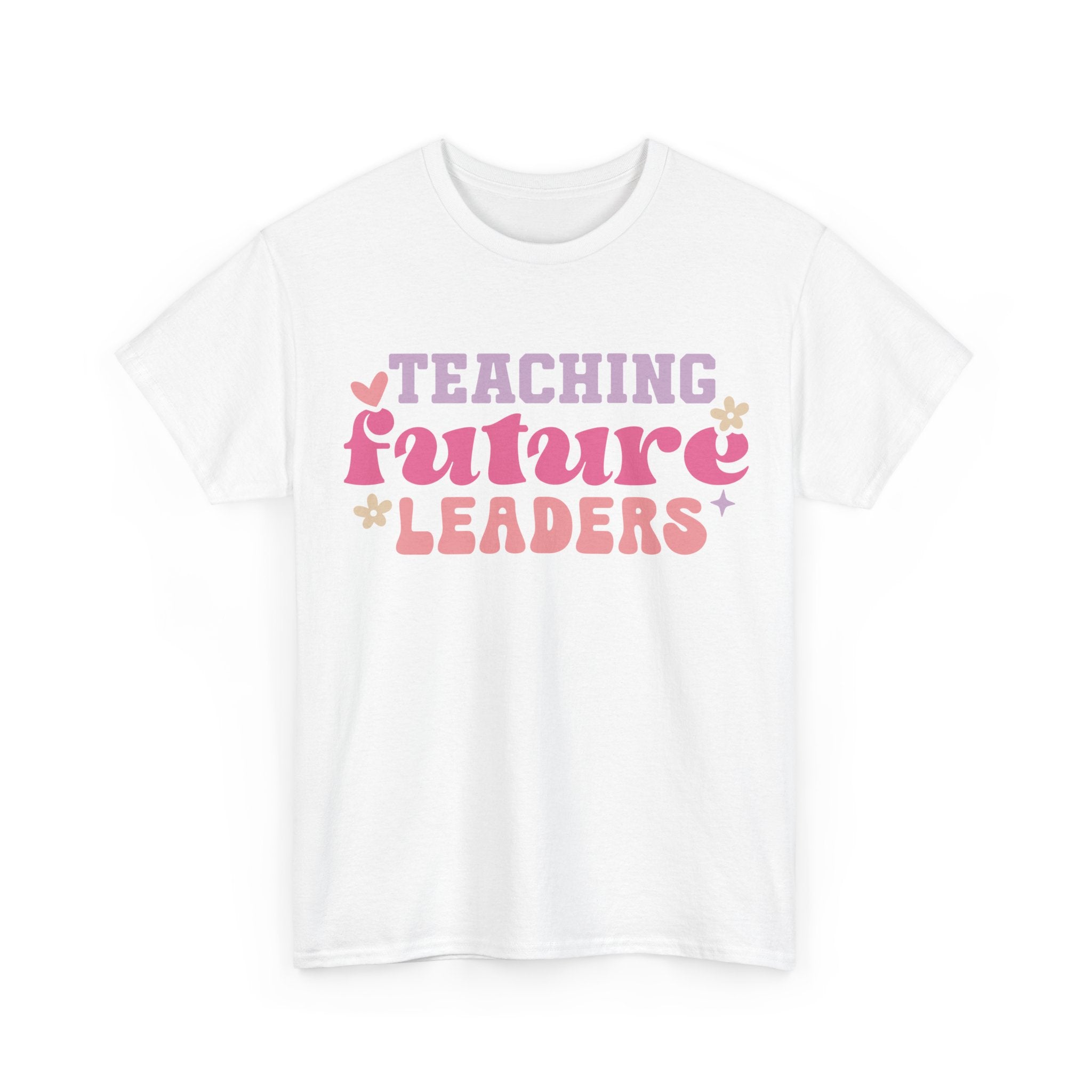T-Shirt - Teaching Future Leaders - Tee Shirt Gift For Teachers Primary and Secondary - NEW