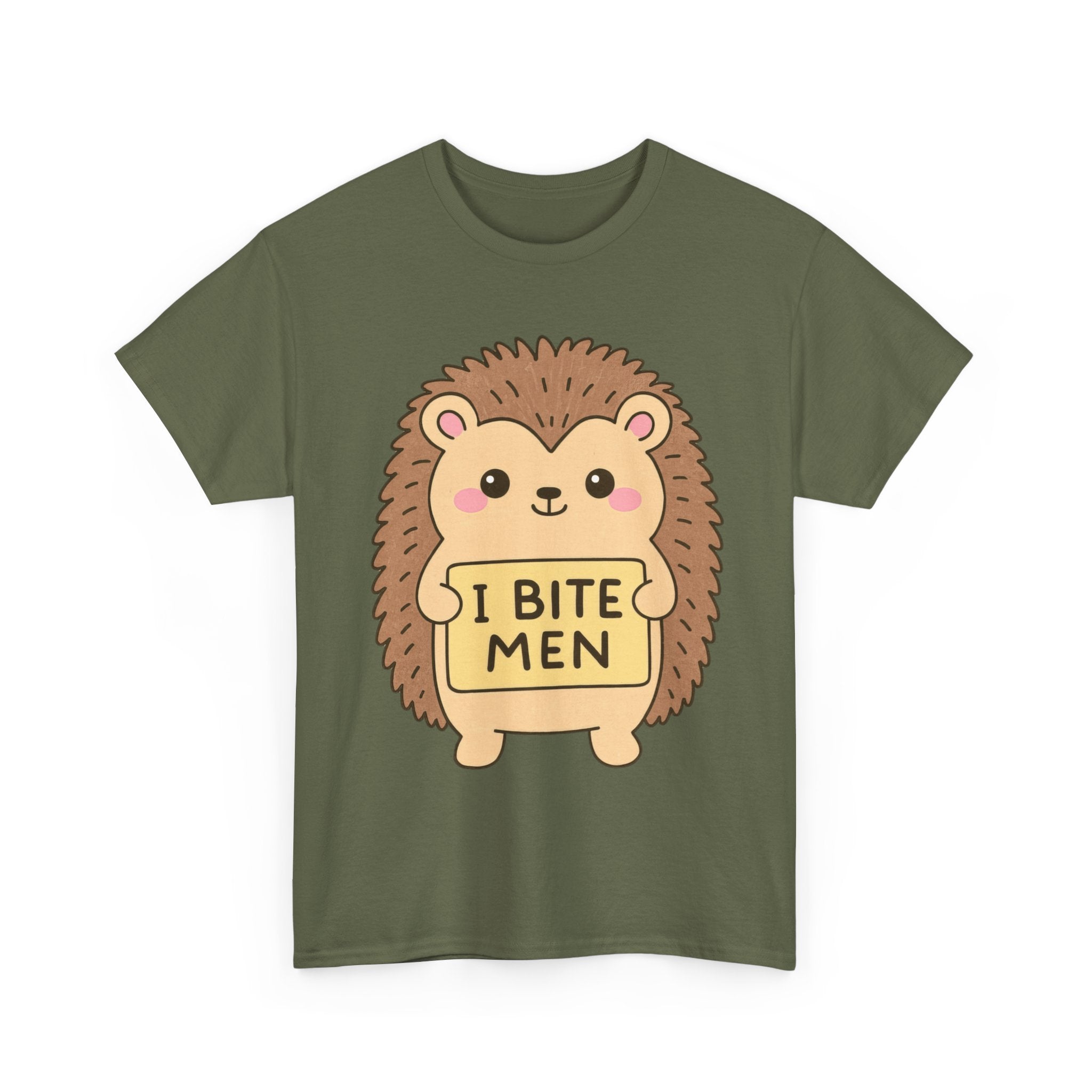 Funny Feminism T-Shirt - I Bite Men - Tee Shirt For Feminist - Anti Patriachy Gift NEW