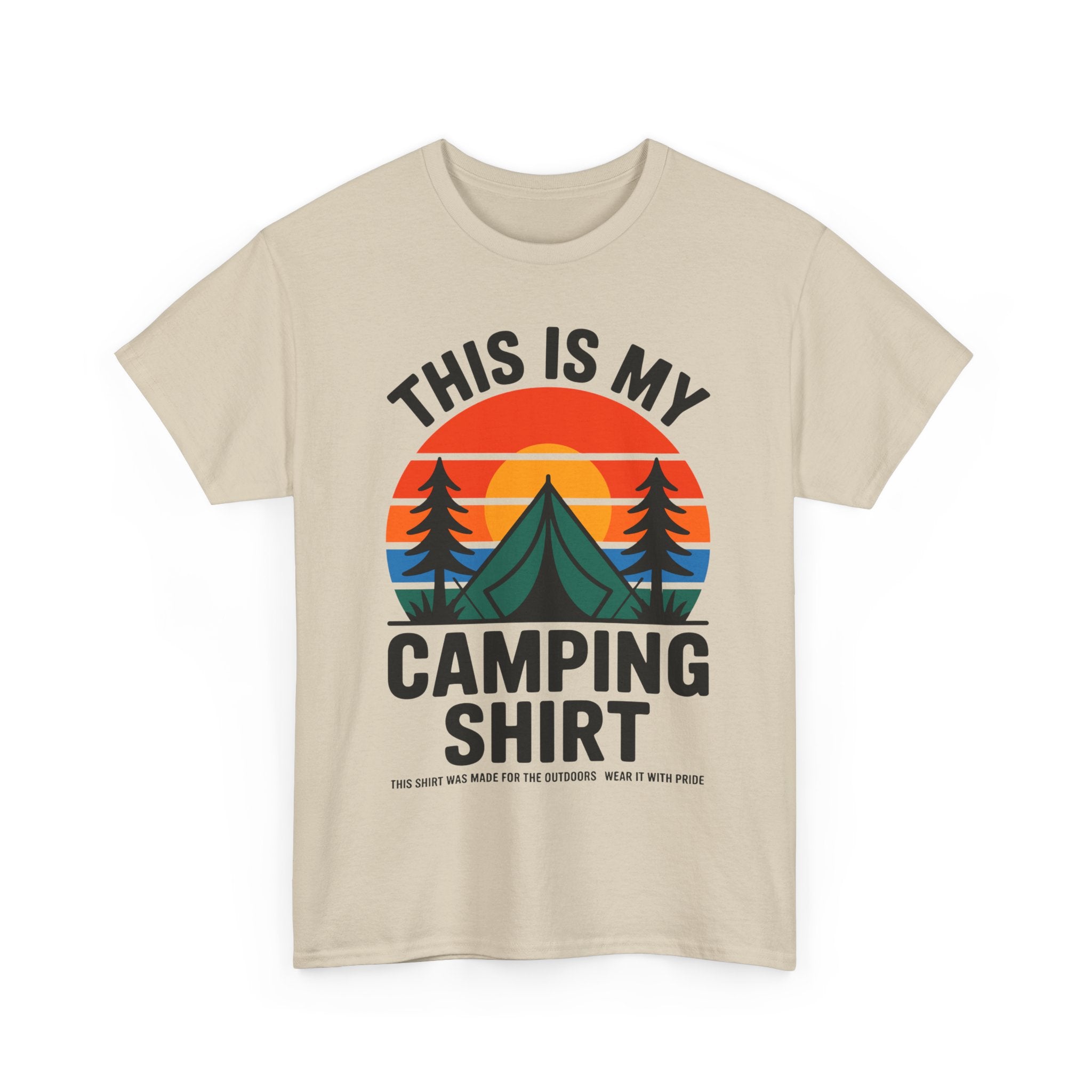 This Is My Camping Shirt - Funny Vanlife T Shirt Gift For Campers -  Tee Gift For Vanlifers