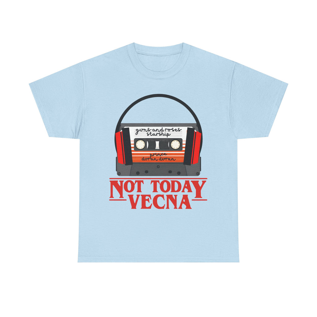 Not Today Vecna Cassette T-Shirt - Retro Stranger Things Tee Shirt - NEW