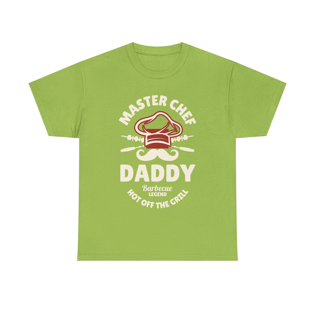 Master Chef Daddy T-Shirt - Funny Dad BBQ Tee Shirt - Fathers Day Dads Birthday Funny Gift NEW
