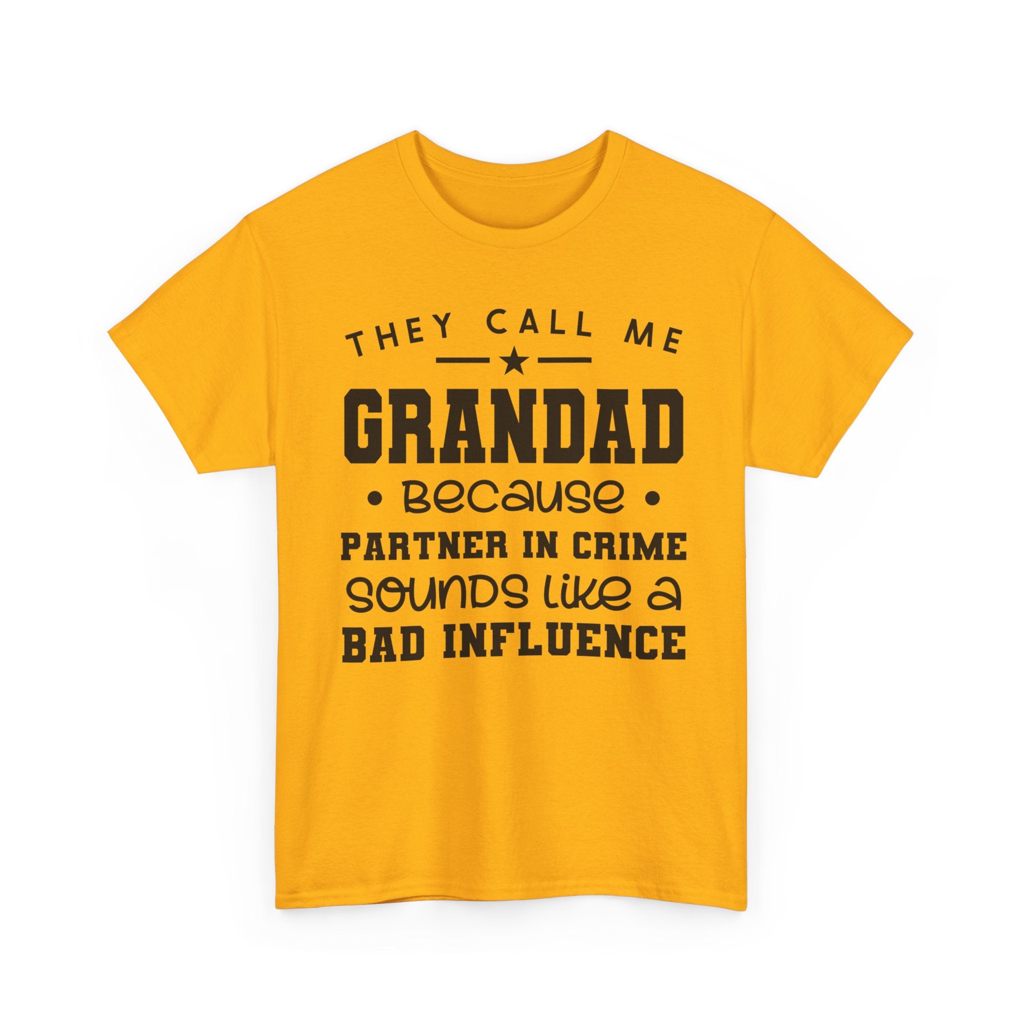 They Call Me Grandad Tee Shirt - T-Shirt For Grandfather - Funny Gift For Grandpa Grandad NEW