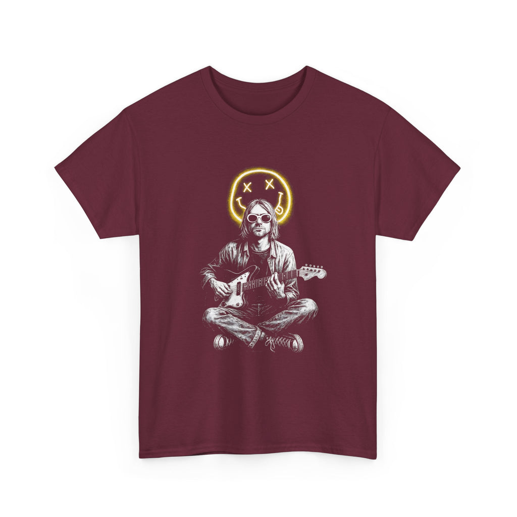 Grunge Guitarist Tee Shirt - Kurt Cobain Nirvana Retro Vintage Graphic T-Shirt - NEW