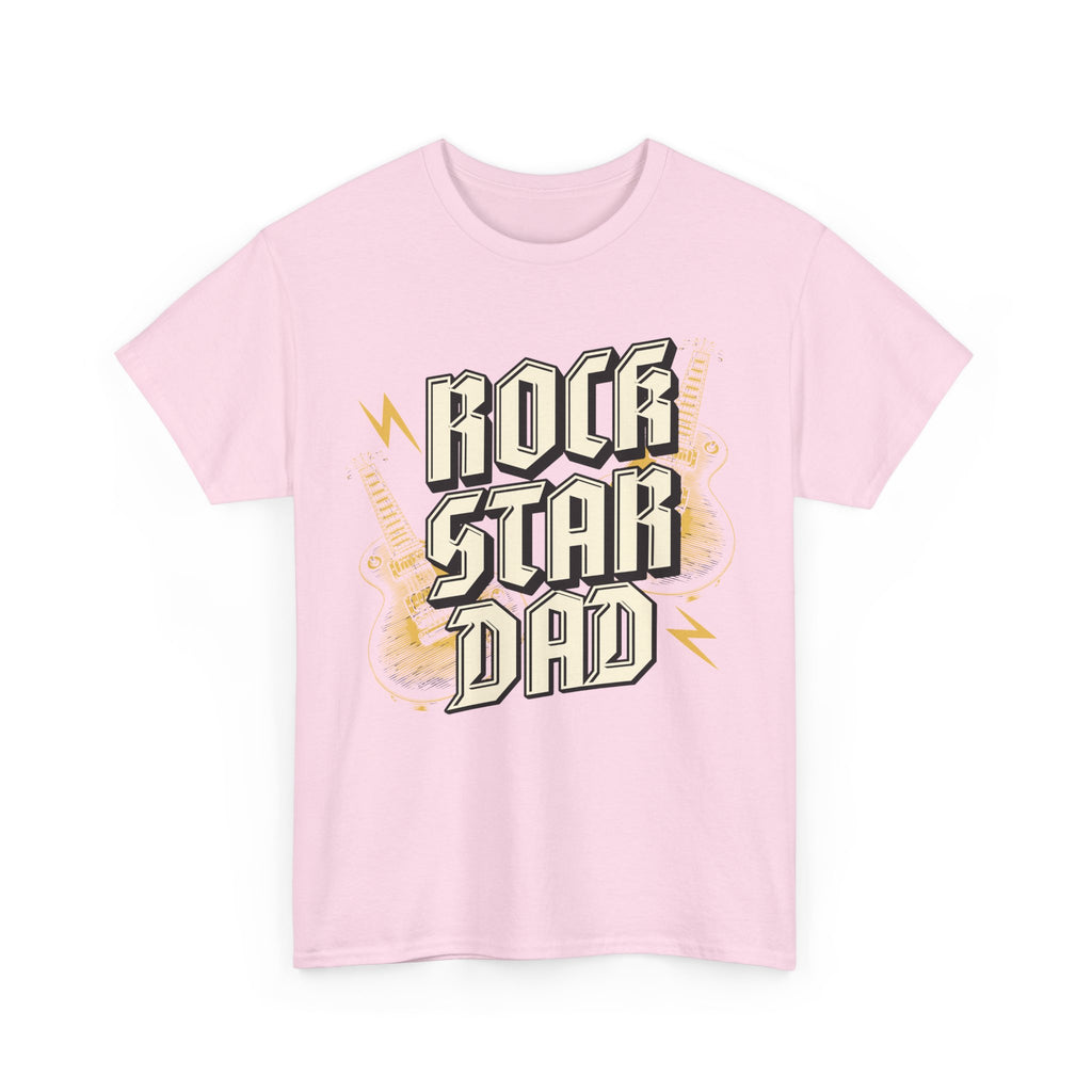 Rock Star Dad T-Shirt - Fathers Day Dads Birthday Gift Tee Shirt - NEW