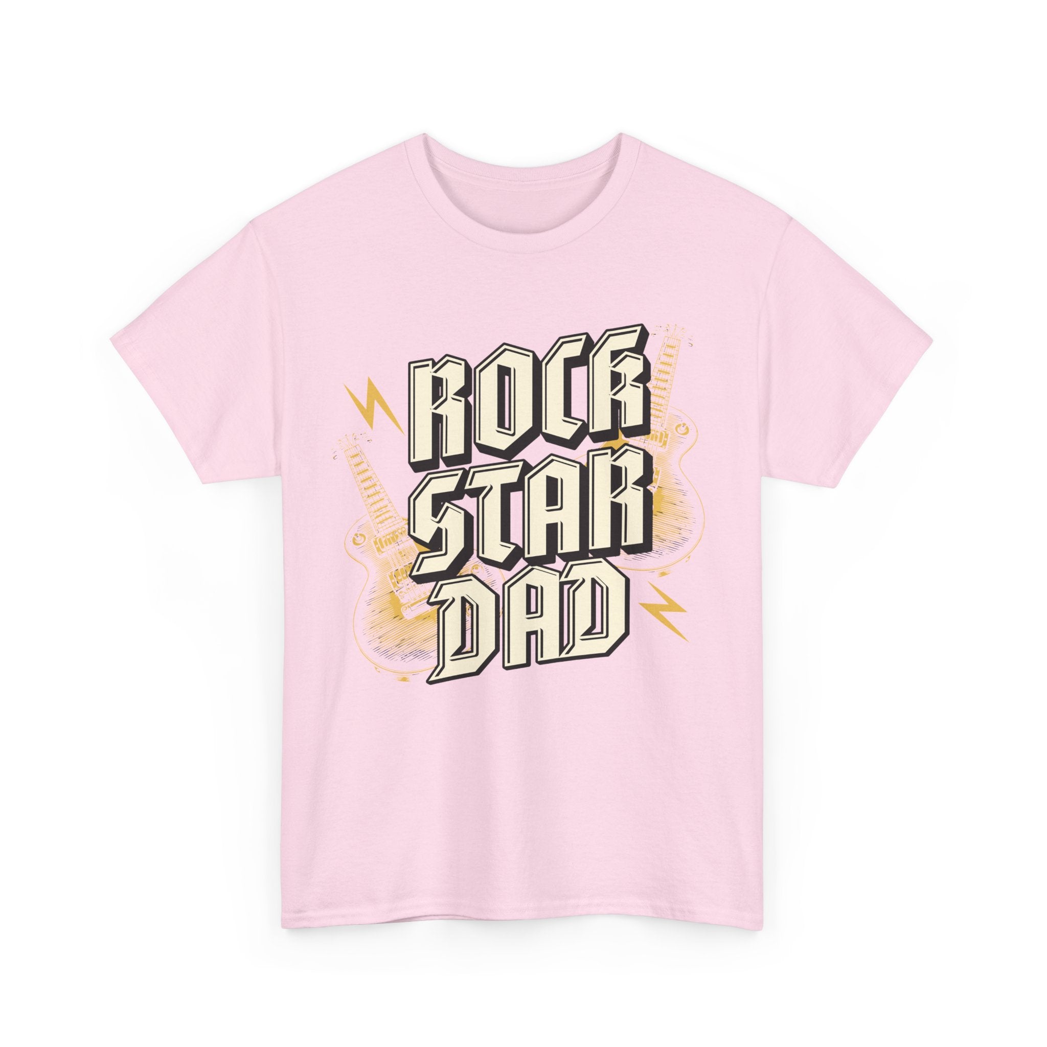 Rock Star Dad T-Shirt - Fathers Day Dads Birthday Gift Tee Shirt - NEW