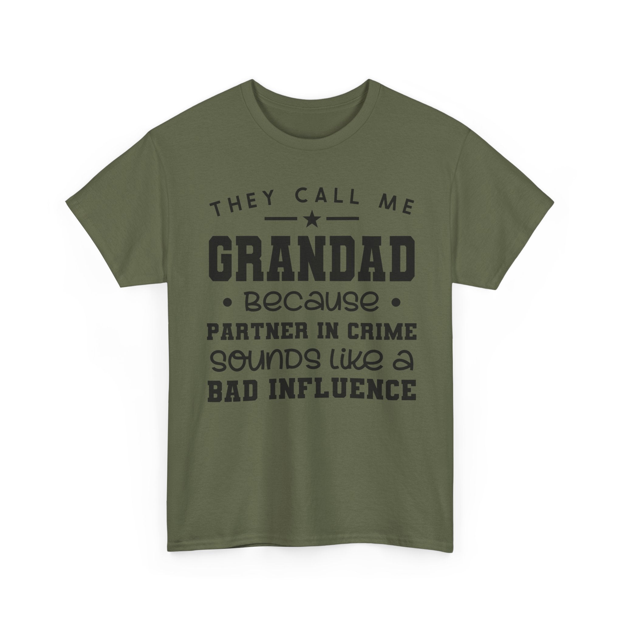 They Call Me Grandad Tee Shirt - T-Shirt For Grandfather - Funny Gift For Grandpa Grandad NEW