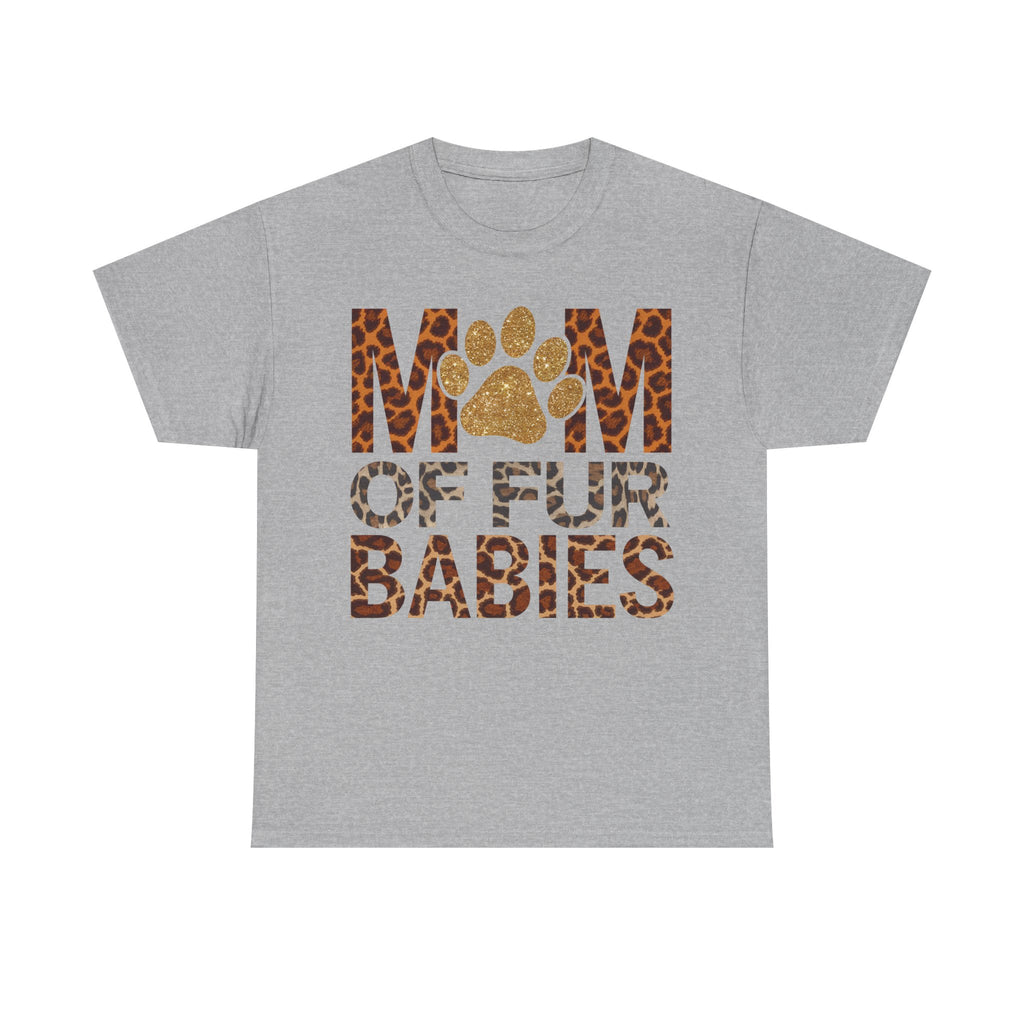 Mum Of Fur Babies Tee Shirt - Dog Lover T-Shirt - Funny Gift For Owner Of Dogs NEW