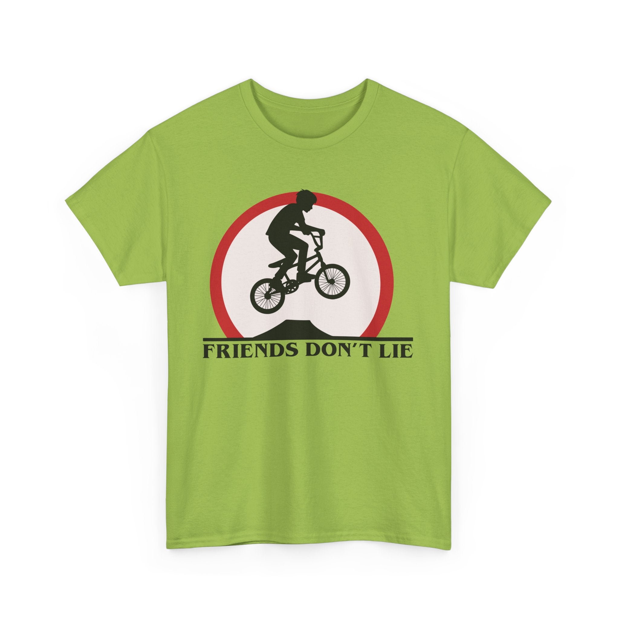 T‑Shirt - Friends Don't Lie - Stranger Things - BMX Rider Graphic Tee