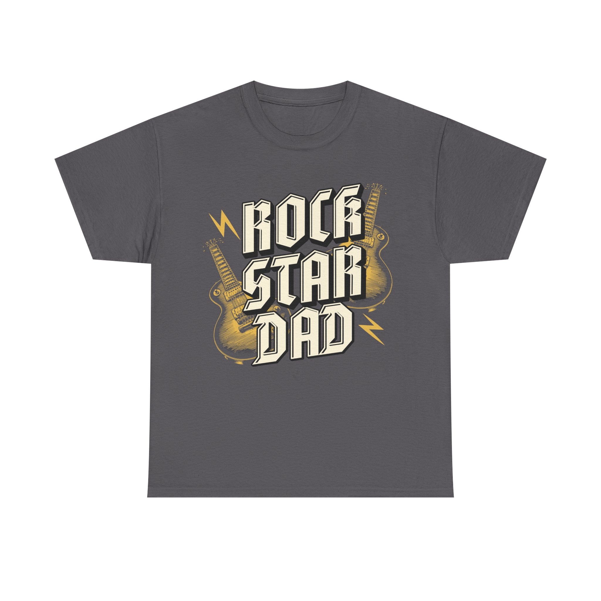 Rock Star Dad T-Shirt - Fathers Day Dads Birthday Gift Tee Shirt - NEW