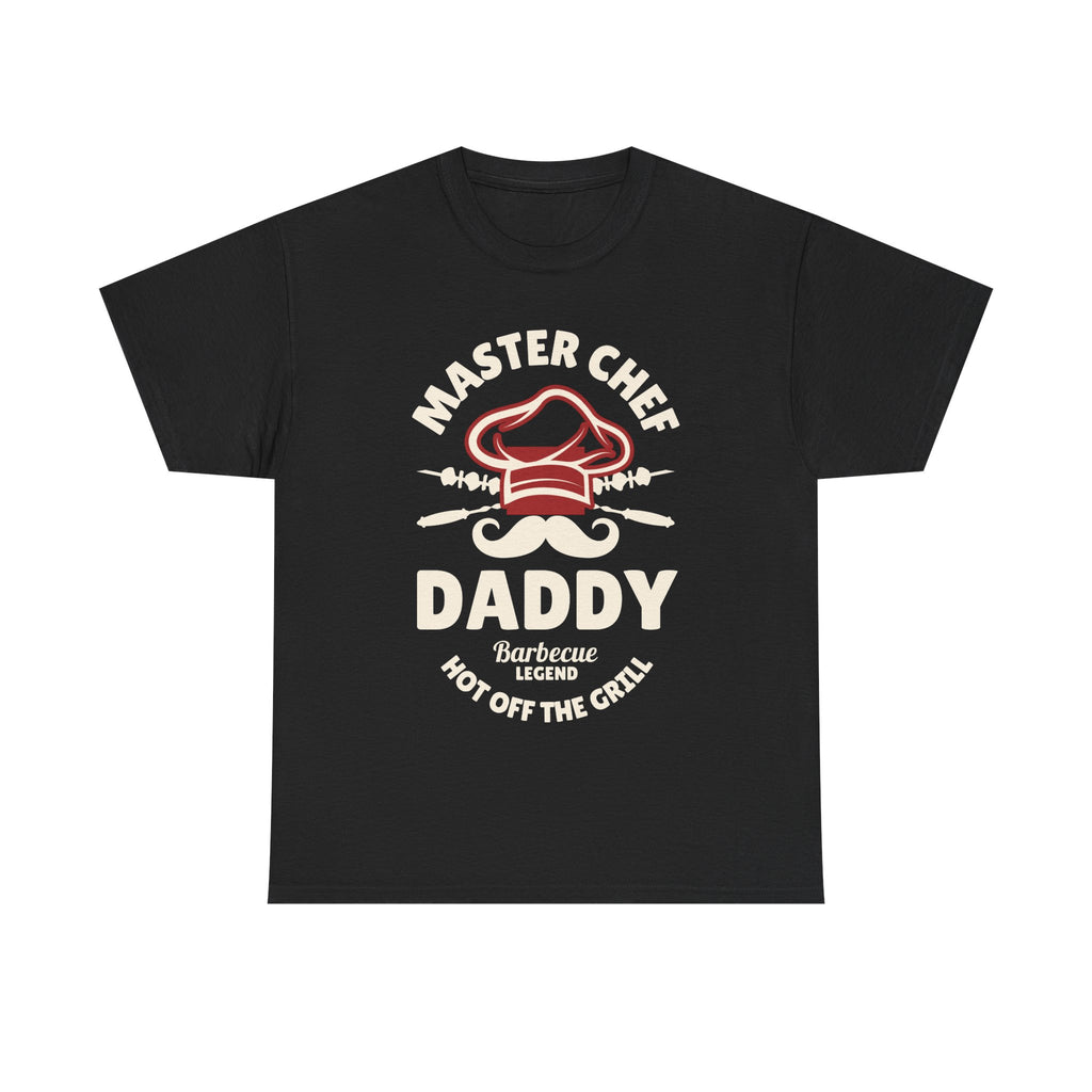 Master Chef Daddy T-Shirt - Funny Dad BBQ Tee Shirt - Fathers Day Dads Birthday Funny Gift NEW