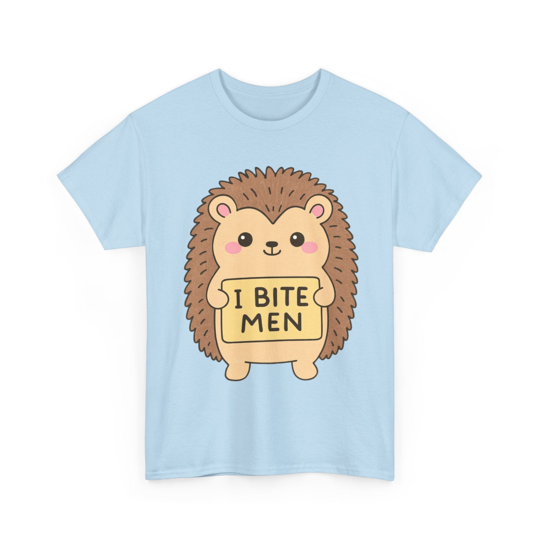 Funny Feminism T-Shirt - I Bite Men - Tee Shirt For Feminist - Anti Patriachy Gift NEW