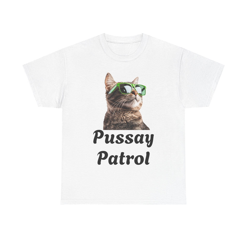 Funny Stag Do T-Shirt - Pussay Patrol - Inbetweeners - Rude Adult Tee Shirt Pussy Patrol