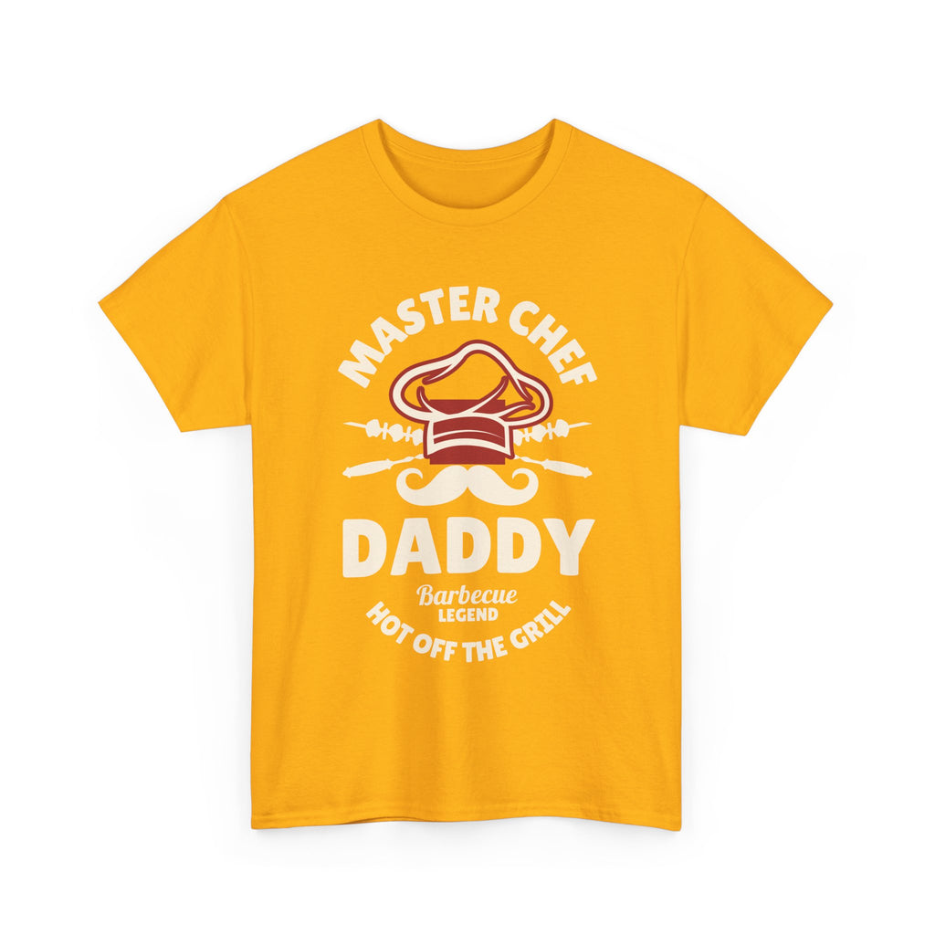 Master Chef Daddy T-Shirt - Funny Dad BBQ Tee Shirt - Fathers Day Dads Birthday Funny Gift NEW